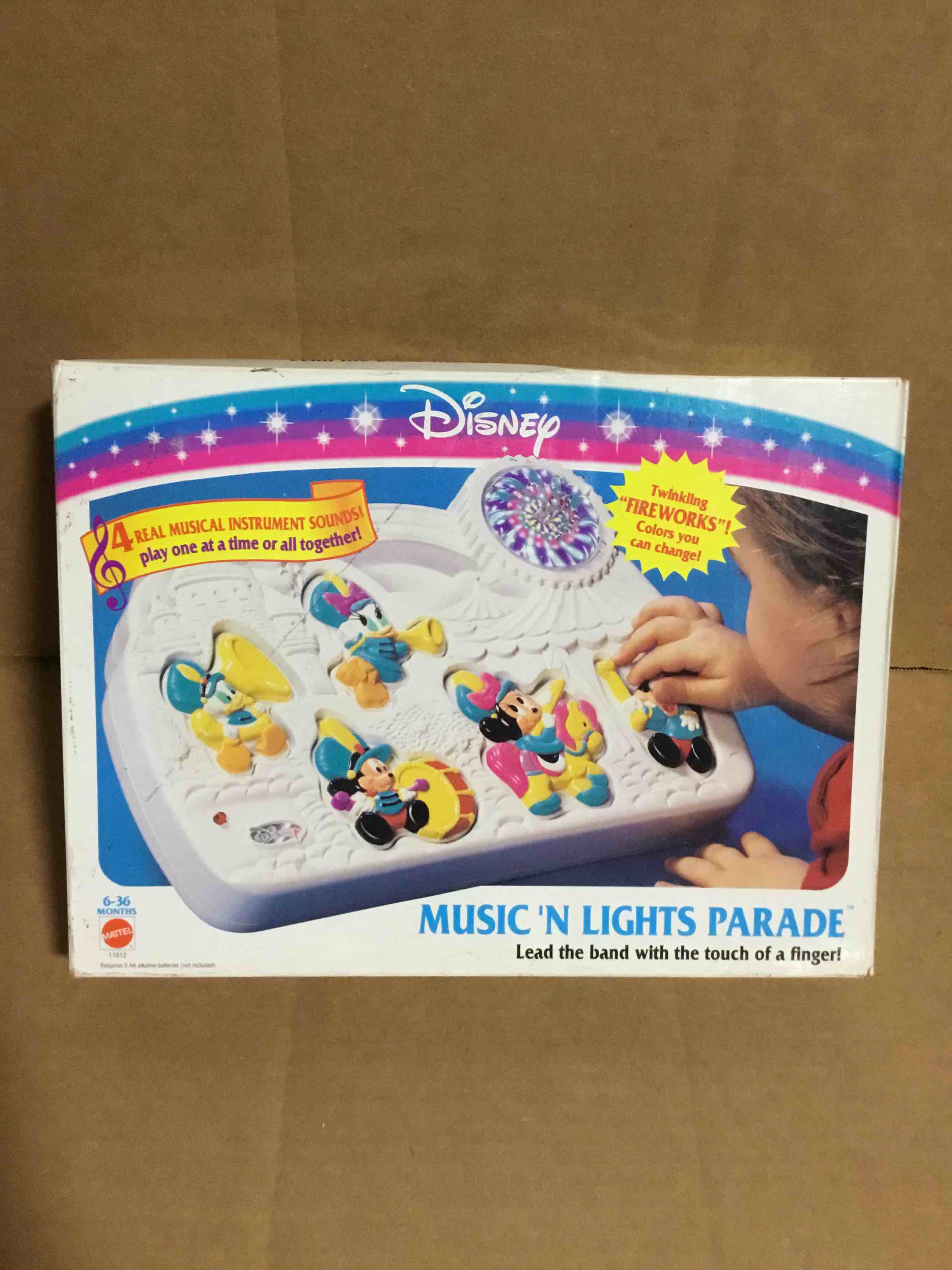 Vintage Music 'n Lights Parade Baby Activity Center 11612 Mattel 1994