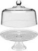 Anchor Presence Cake Plate with Dome  13 inch plate