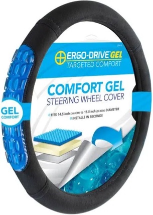 Ergo-Drive Comfort Gel No Mesh Steering Wheel Cover