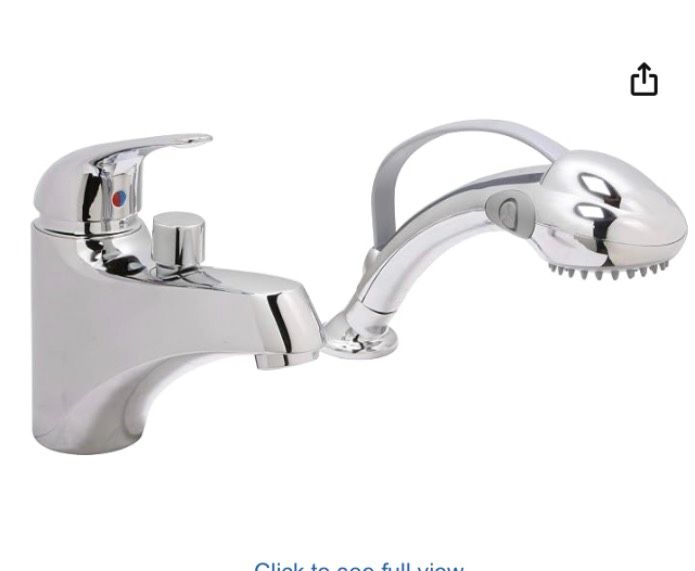 Huntington Brass 12720-01 2 Piece tub Faucet, Chrome