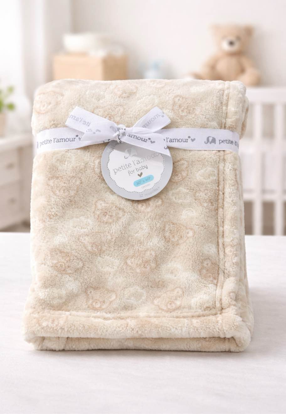 Petite L’amour Baby Blanket 30” x 40”