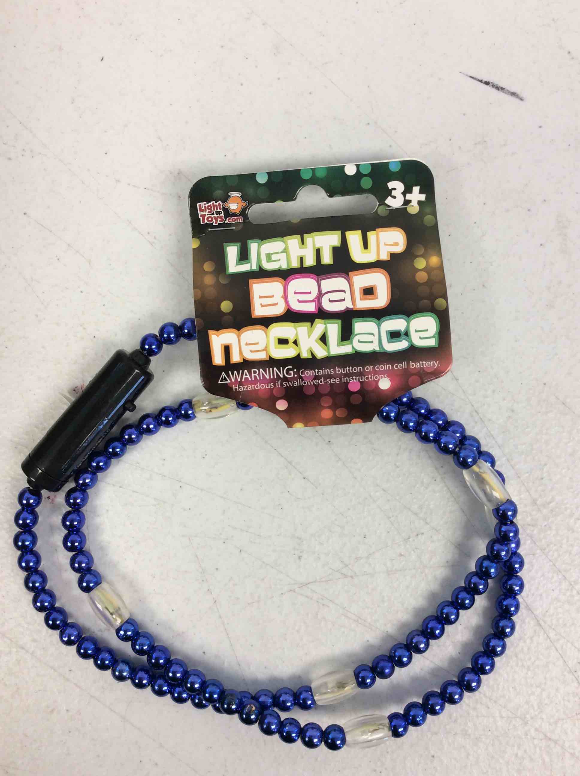 box of light up necklace 