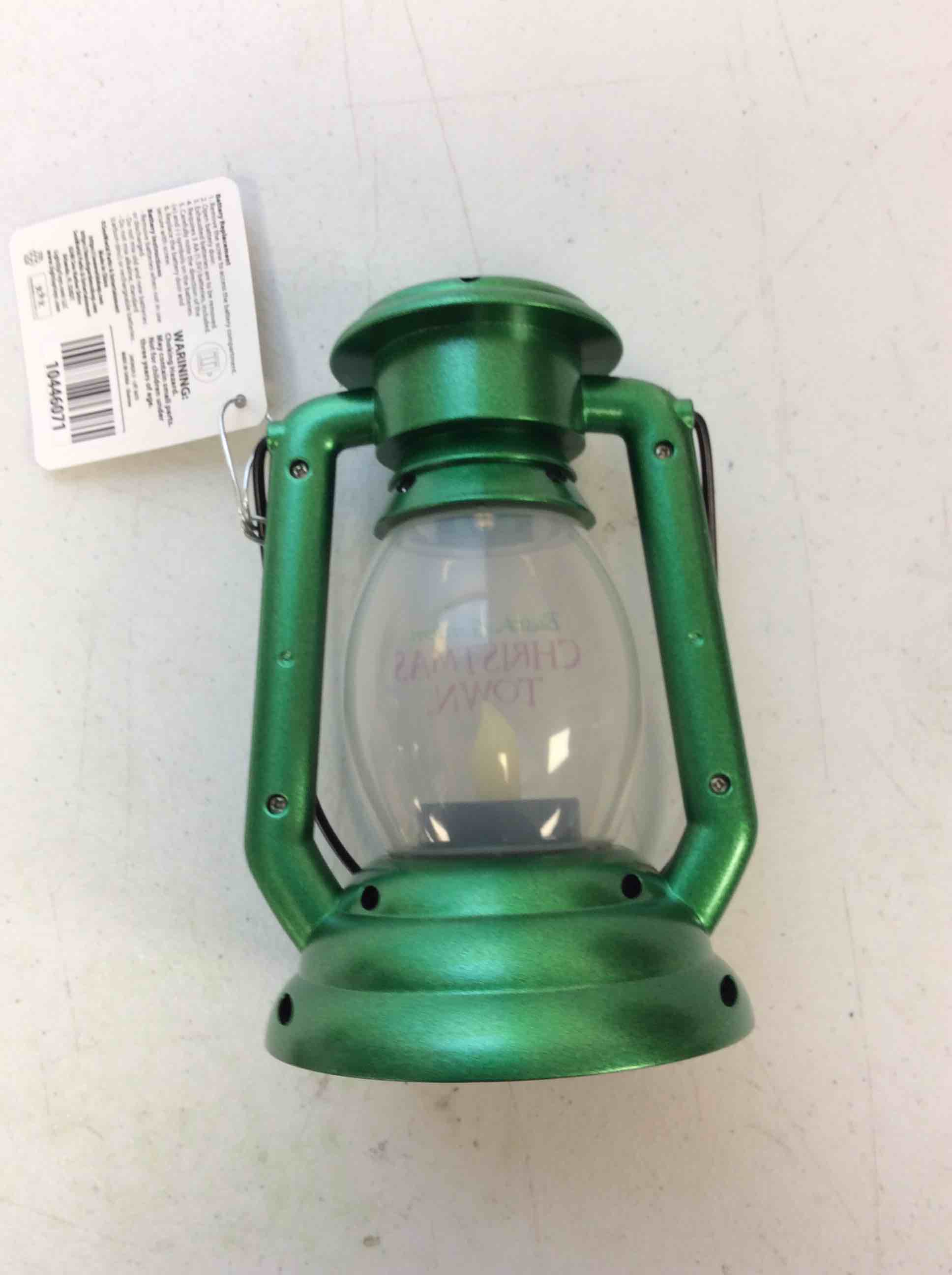 Condition photo showing New/Like New for busch gardens christmas town lantern 