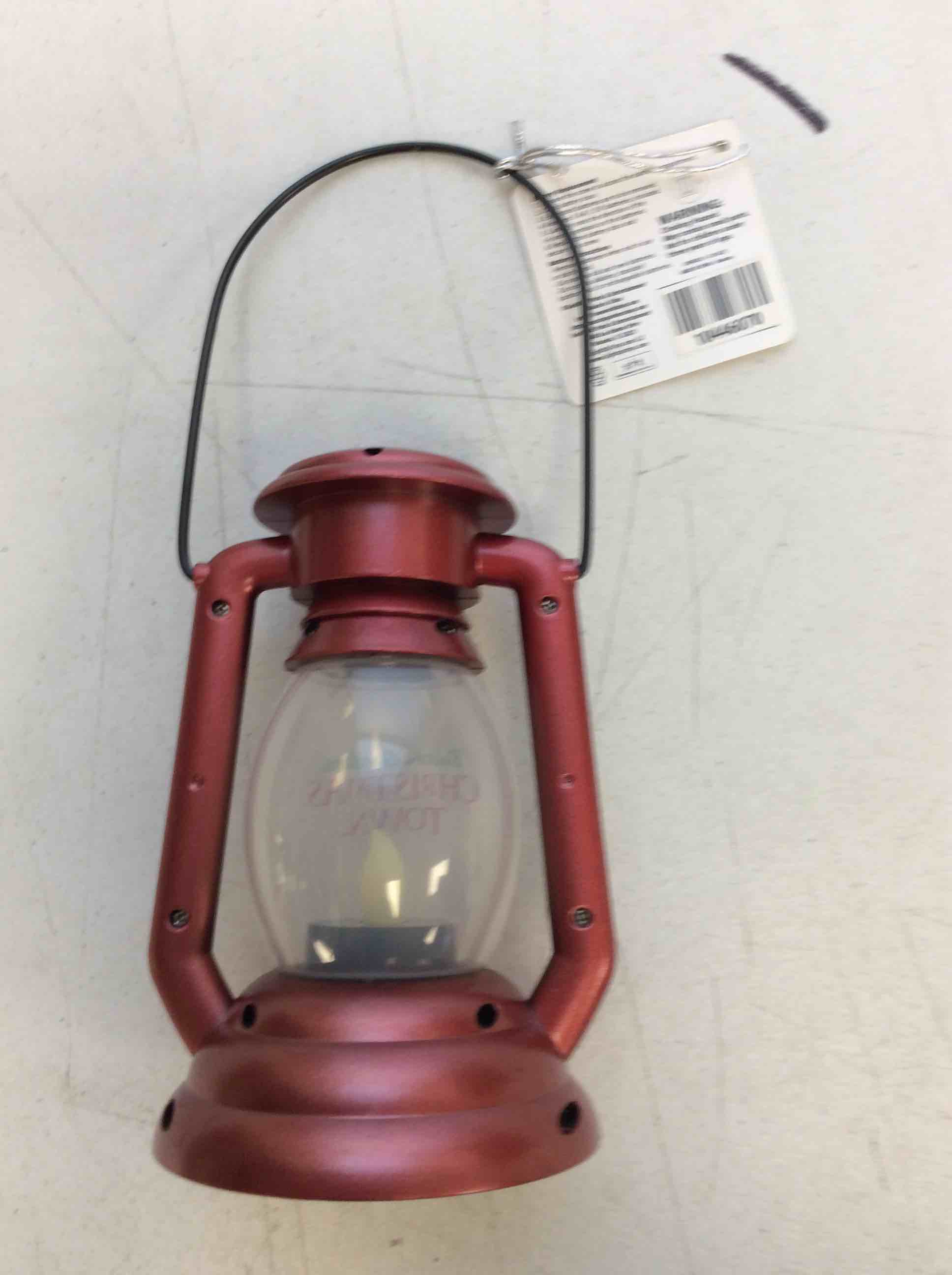 Condition photo showing New/Like New for busch gardens christmas town lantern 