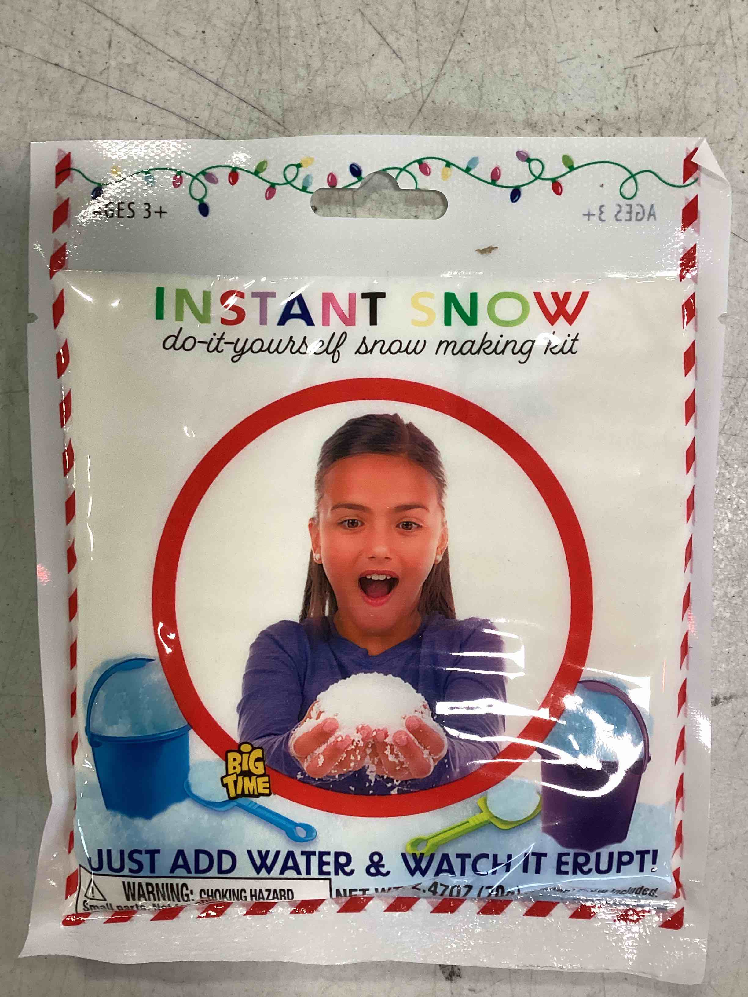 BIG TIME, Instant Snow, 2.47 Oz, 48 Count 