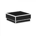 Berkeley jewelry box bookmark black 3 x 3 x 1 1/4inch