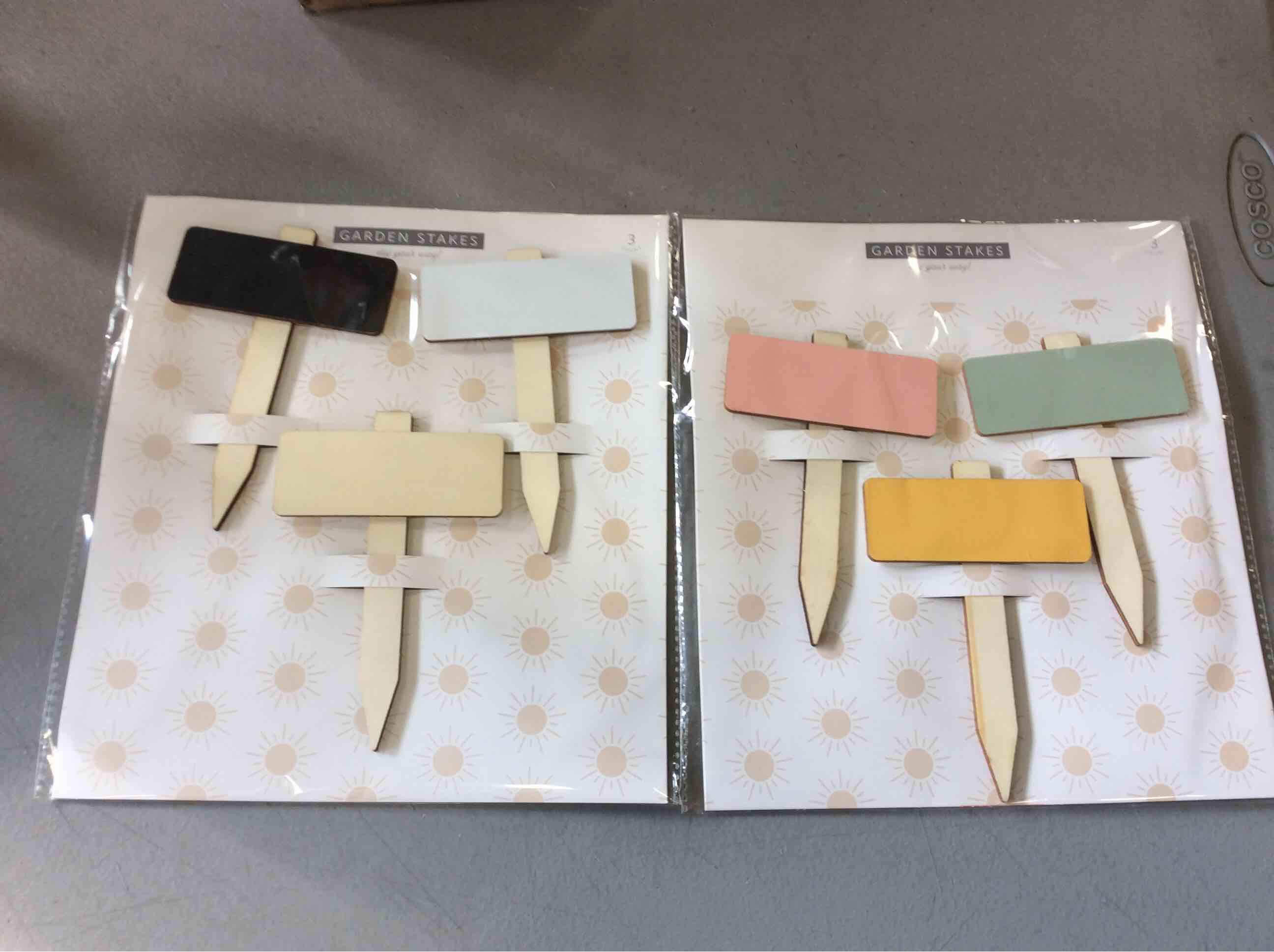 Assorted Wooden Garden Stakes 