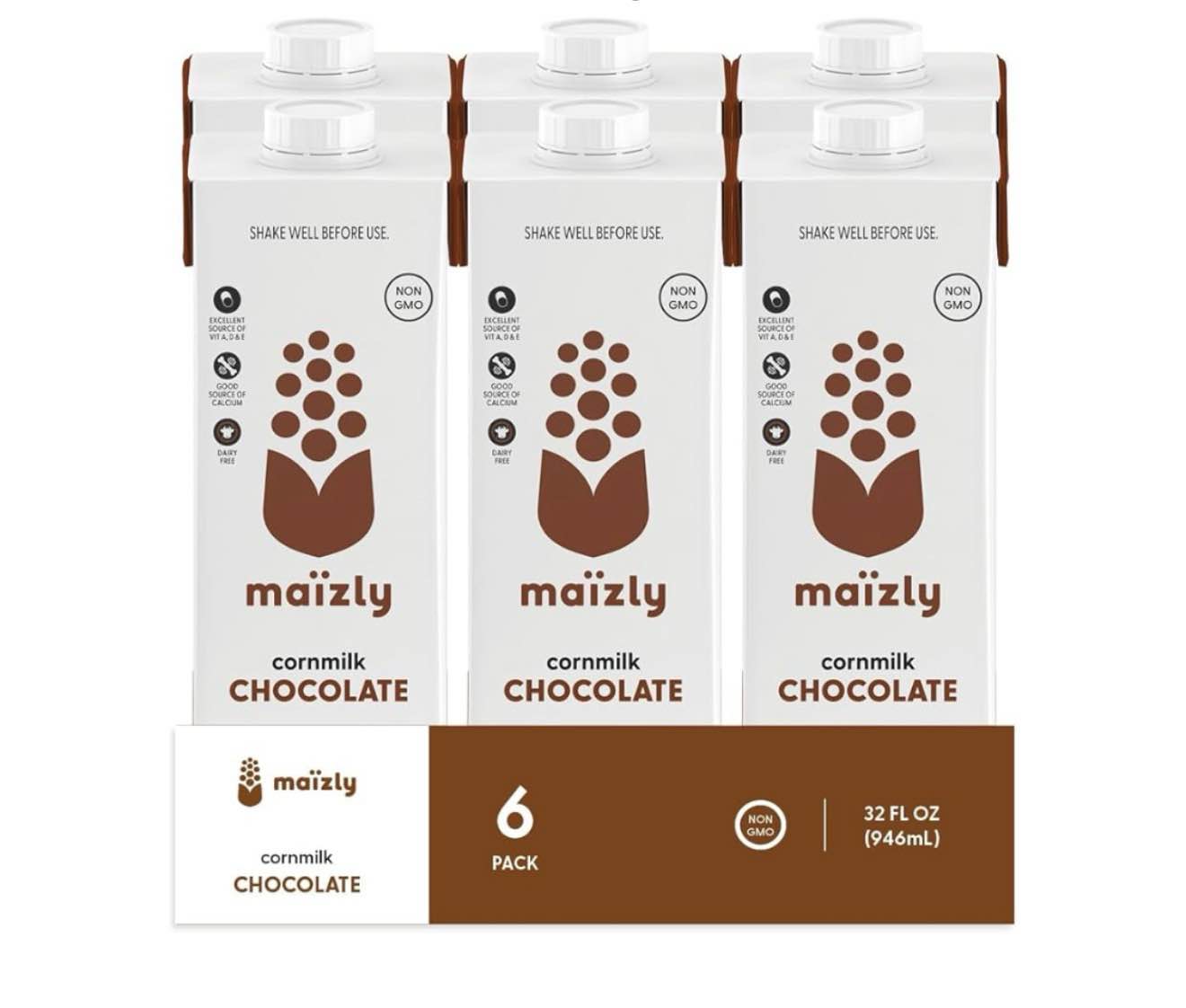Case of 6- 32 oz Corn Milk - Chocolate BB June 2026 