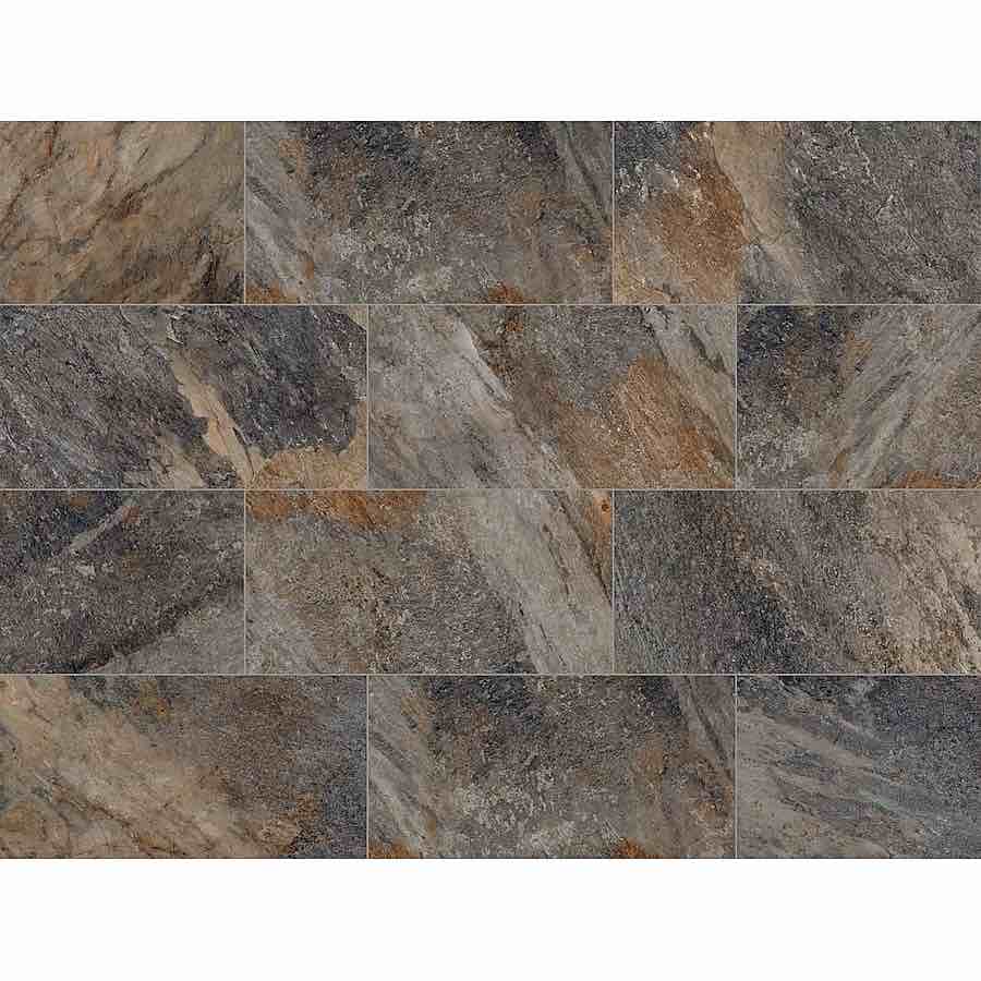 DELLA TORRE Belmont Multicolor 12-in x 24-in Matte Porcelain Floor and Wall Tile