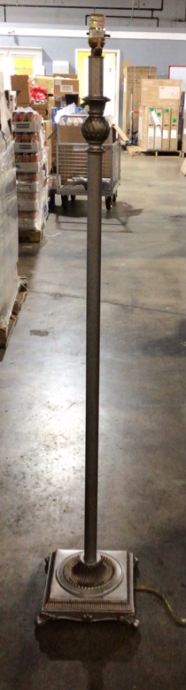 Trinity Lighting 3900 Floor Lamp PewterW/ Gold High- Lights