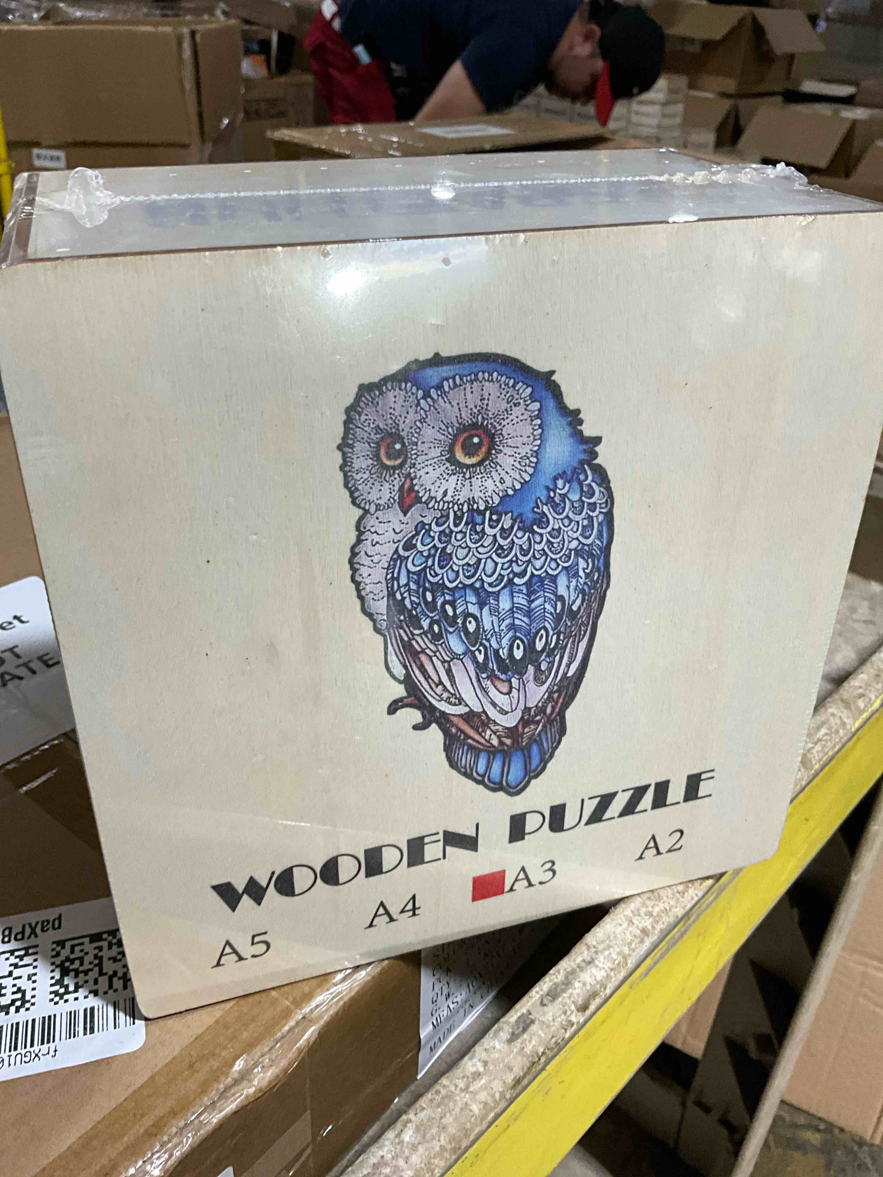 Crafthub Adult Wooden Puzzle, Size A3 Owl 
