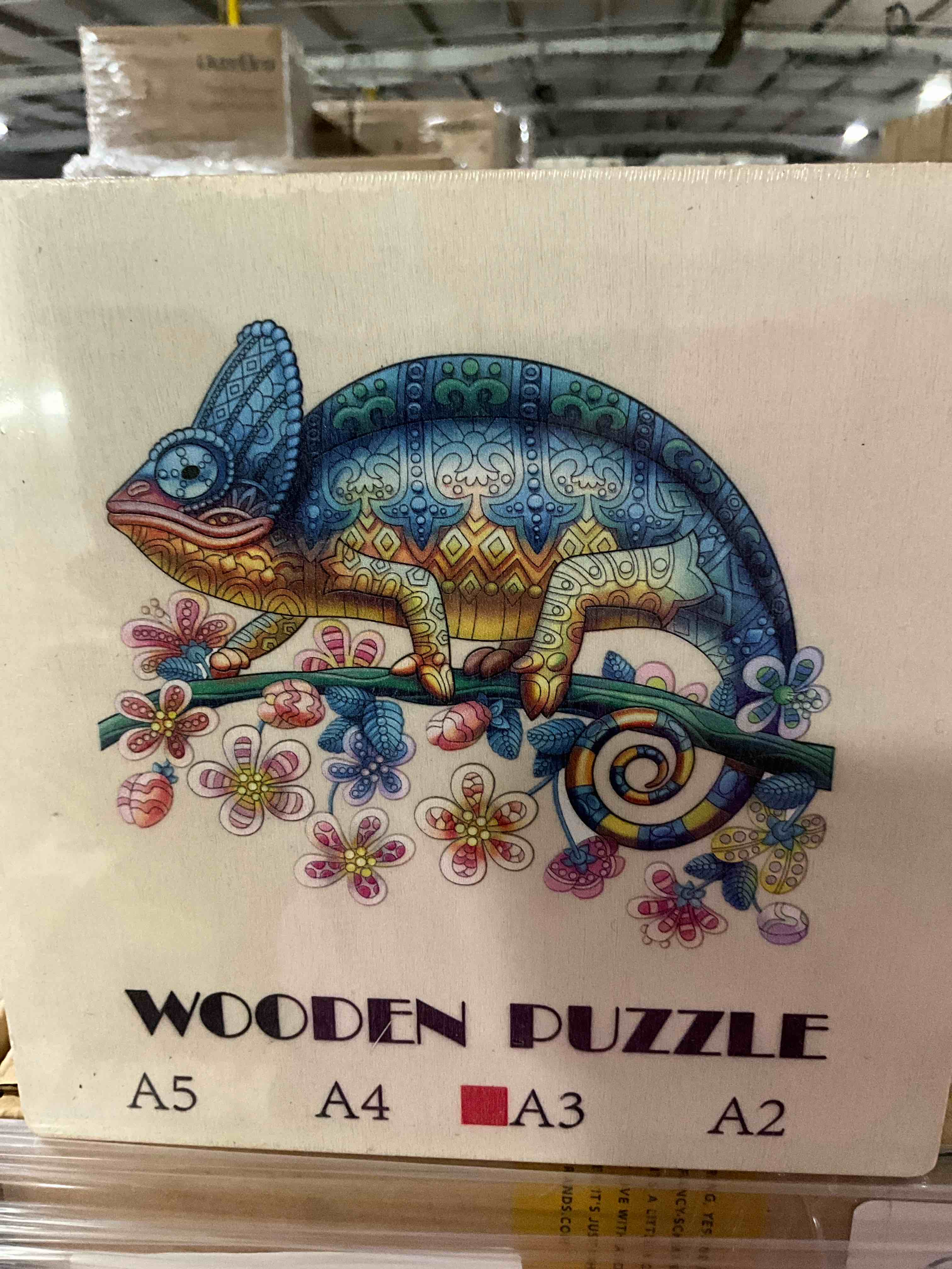 PuzzlesUp Adult Wooden Puzzle, Size A3