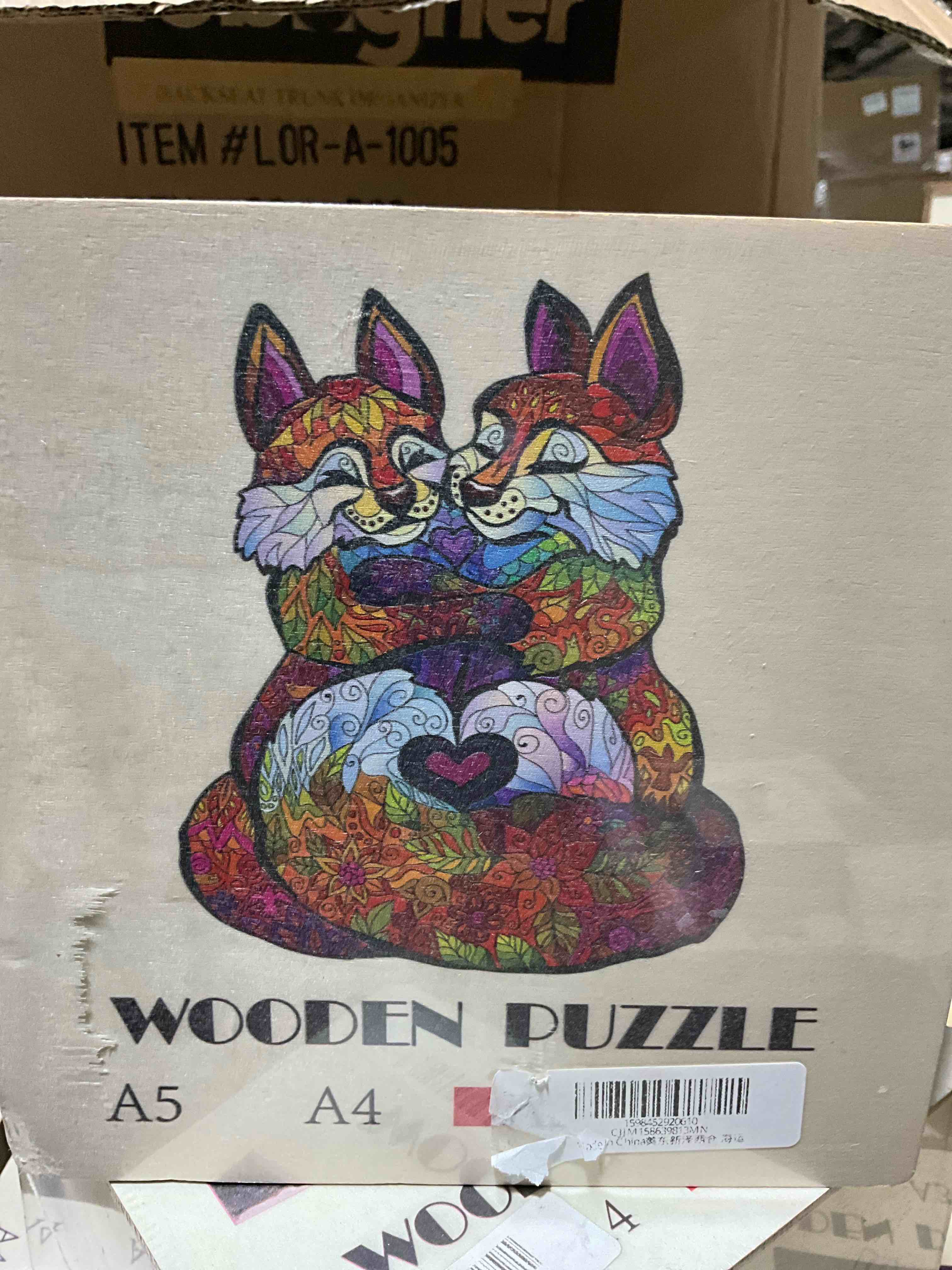 PuzzlesUp Wooden Puzzle , Size A3