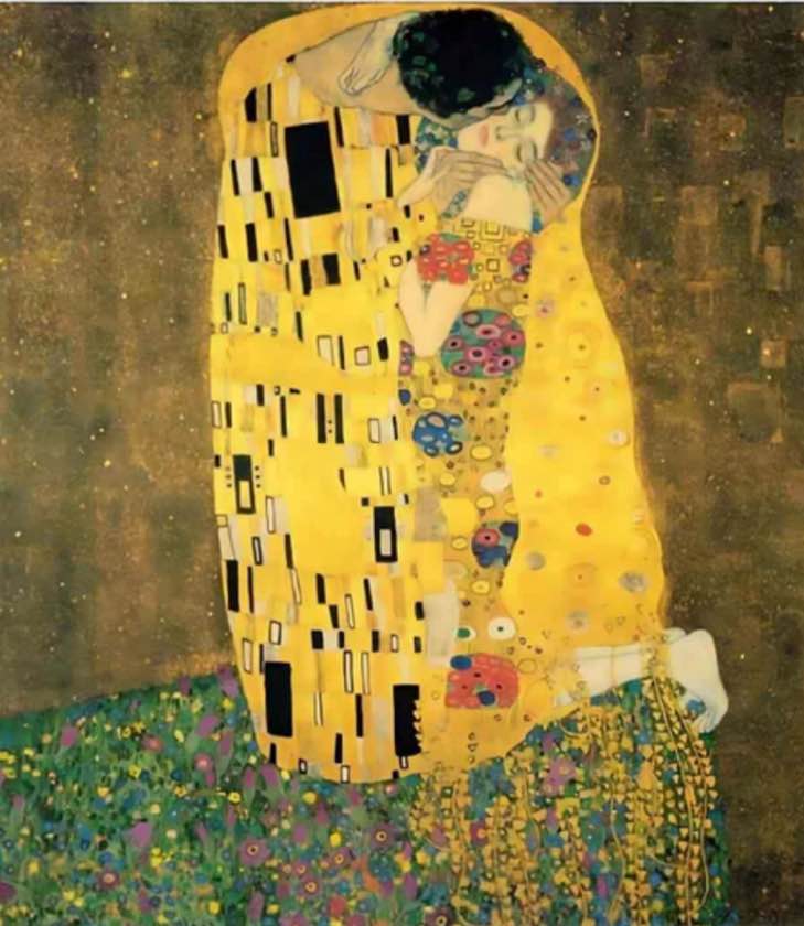 CraftHub Wooden Puzzle of The Kiss (Klimt), A2