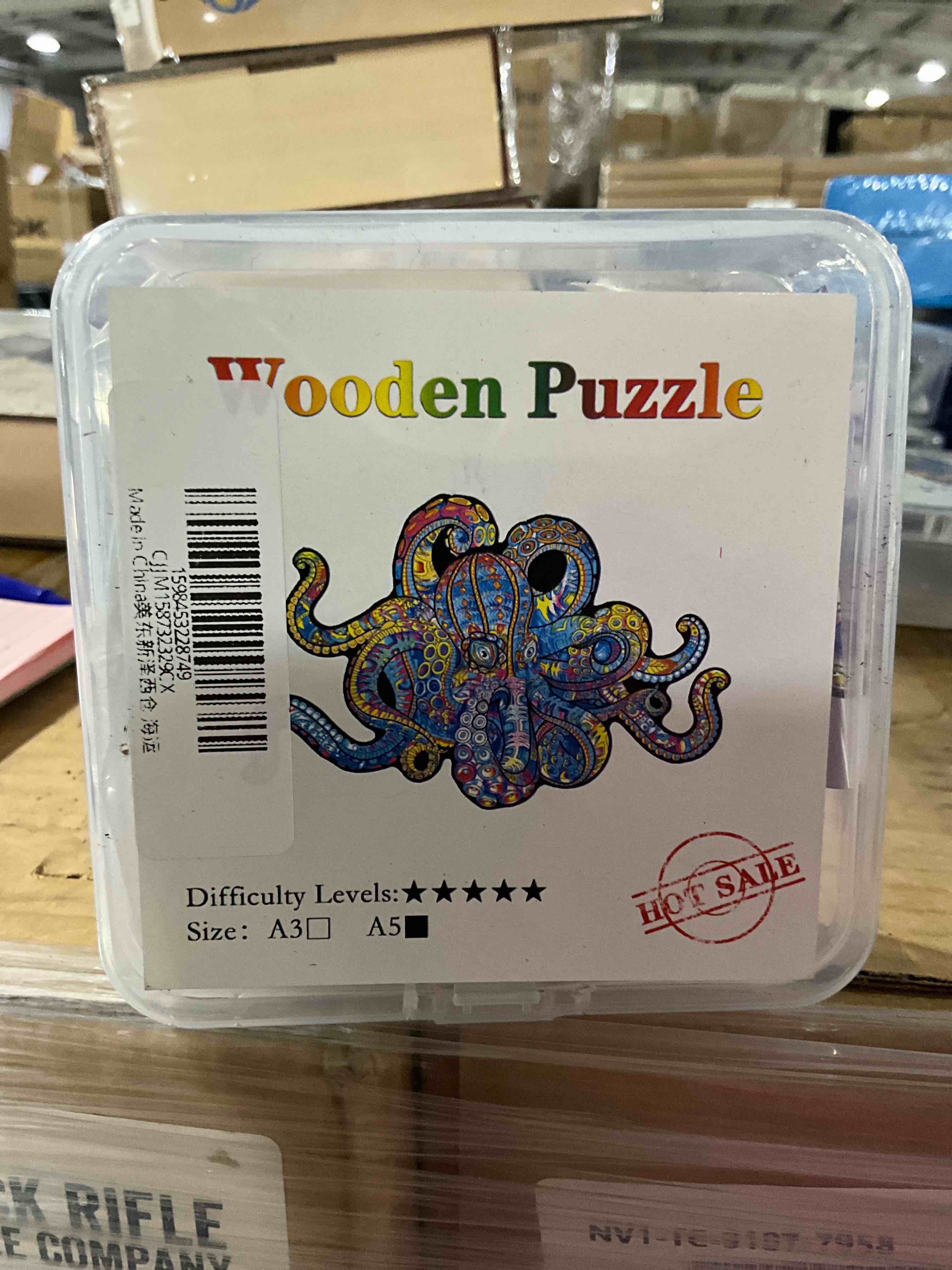 Wooden Puzzle Size A5