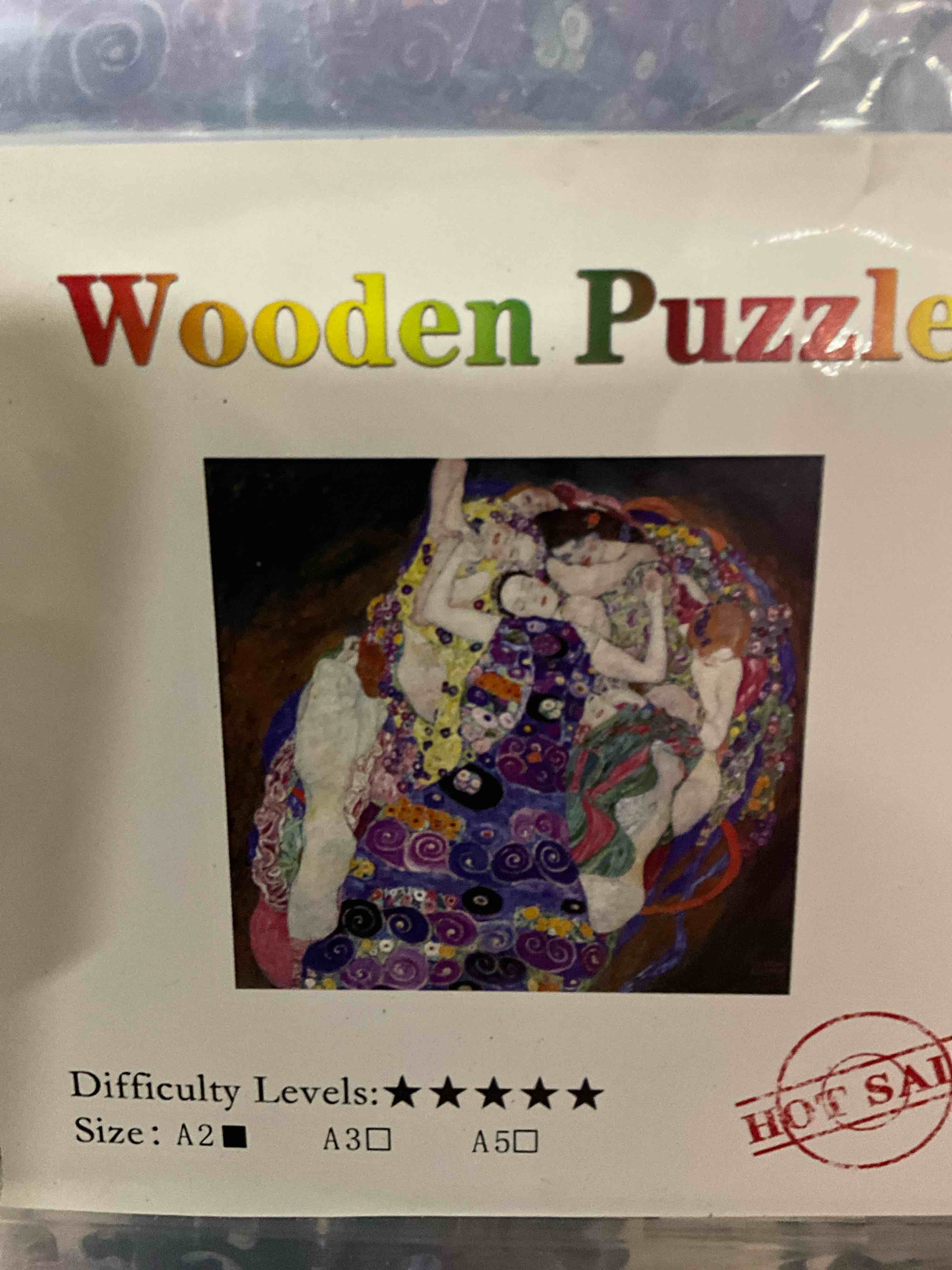 Adult Wooden Puzzle, Size A2