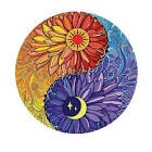 Crafthub Adult Wooden Puzzle , Size A3 Flower Ying Yang 