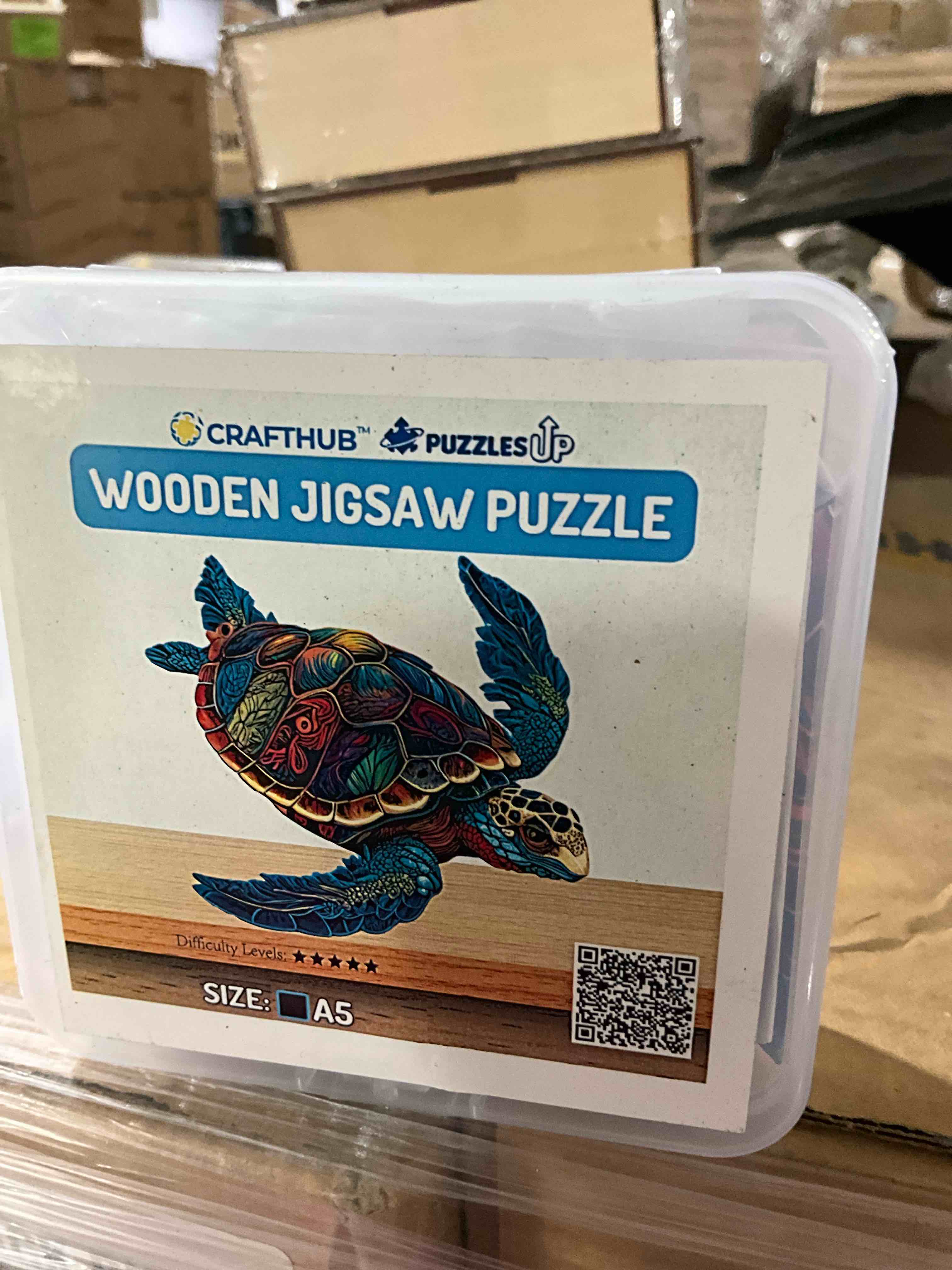 Crafthub Wooden Jigsaw Puzzle, Size A5