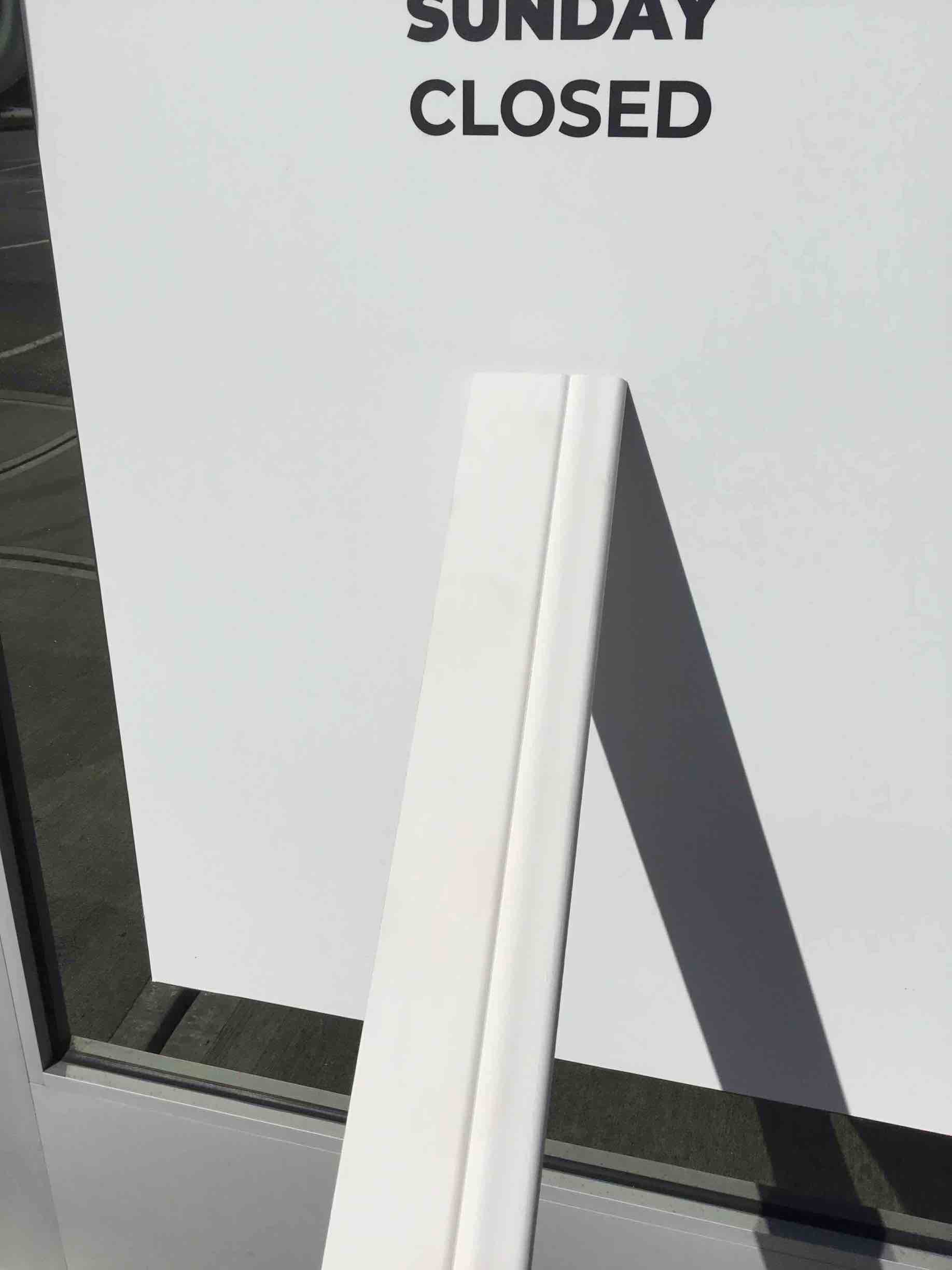 3” Primed White Universal Trim - Baseboard or Door Casing - 160 Linear Feet