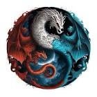 Crafthub Wooden Puzzle, A3 Ying Yang Dragons