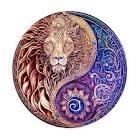 Lion Yin Yang - Wooden Jigsaw Puzzle, Size A3