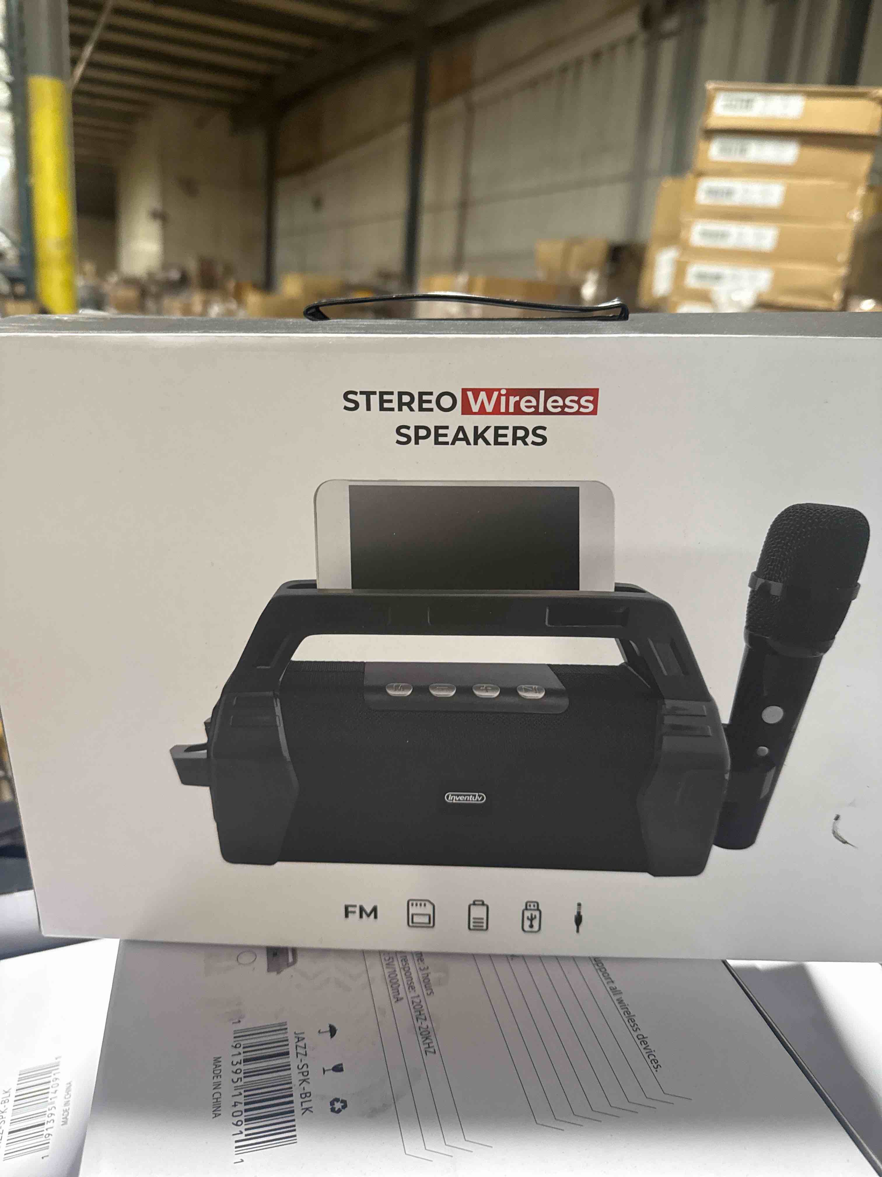 Condition photo showing Brand New for stereo speaker wireless 
