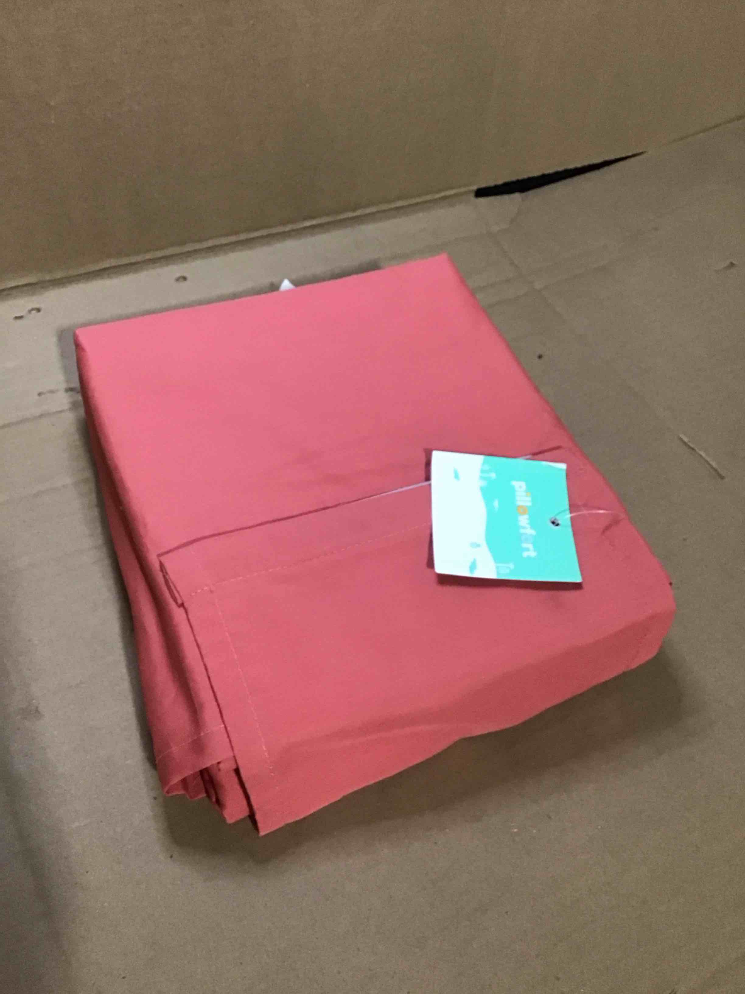 Condition photo showing New/Like New for toddler solid cotton kids' sheet set rose - pillowfort™: standard crib/toddler, 3-piece, oeko-tex certified