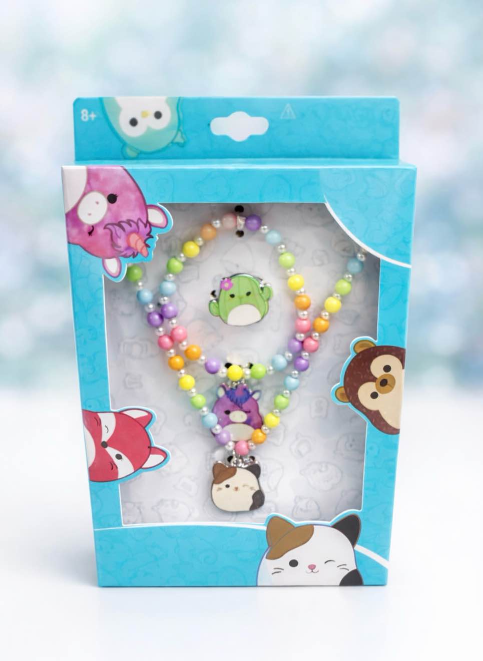 Squishmallows jewelry set 