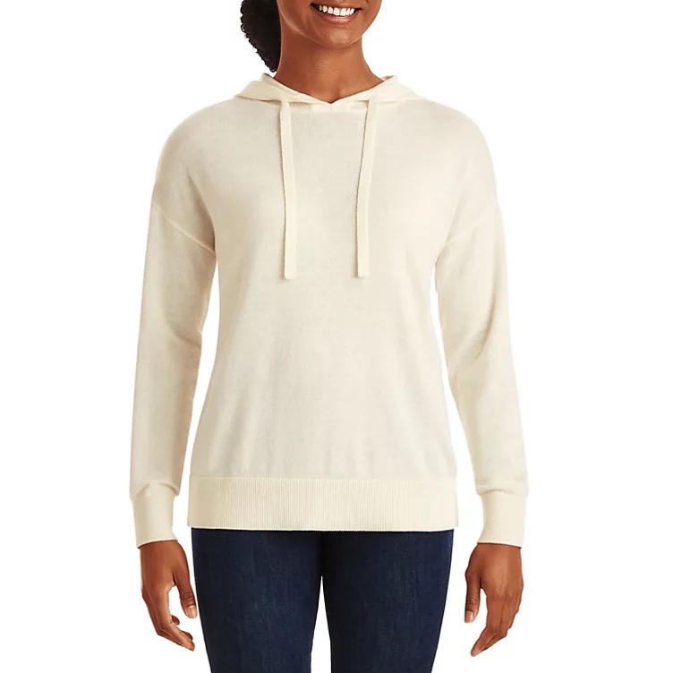 Member's Mark Ladies Cashmere Blend Hoodie, Small