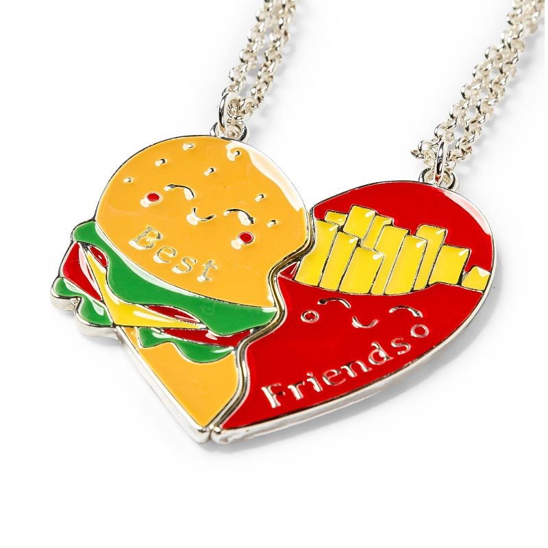 bff necklace burger and fries - bullseye's playground™
