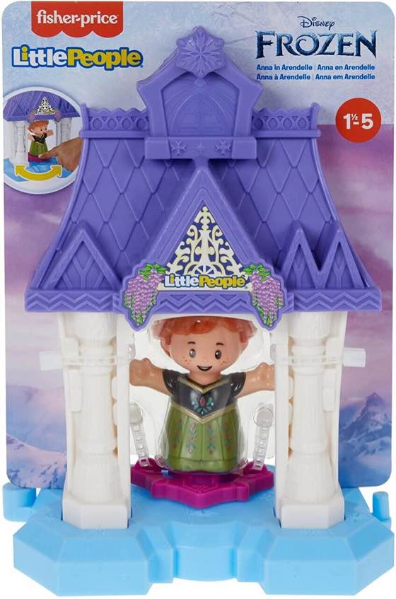 Fisher Price Disney Frozen Little People Anna in Arendelle Playset