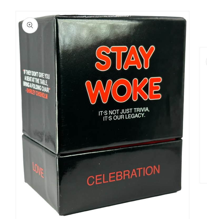 Stay Woke - A Trivia Black Card Game Celebrating Black Movies, Music, and Cultural Heritage - Embracing African-American Legacy with Fun.