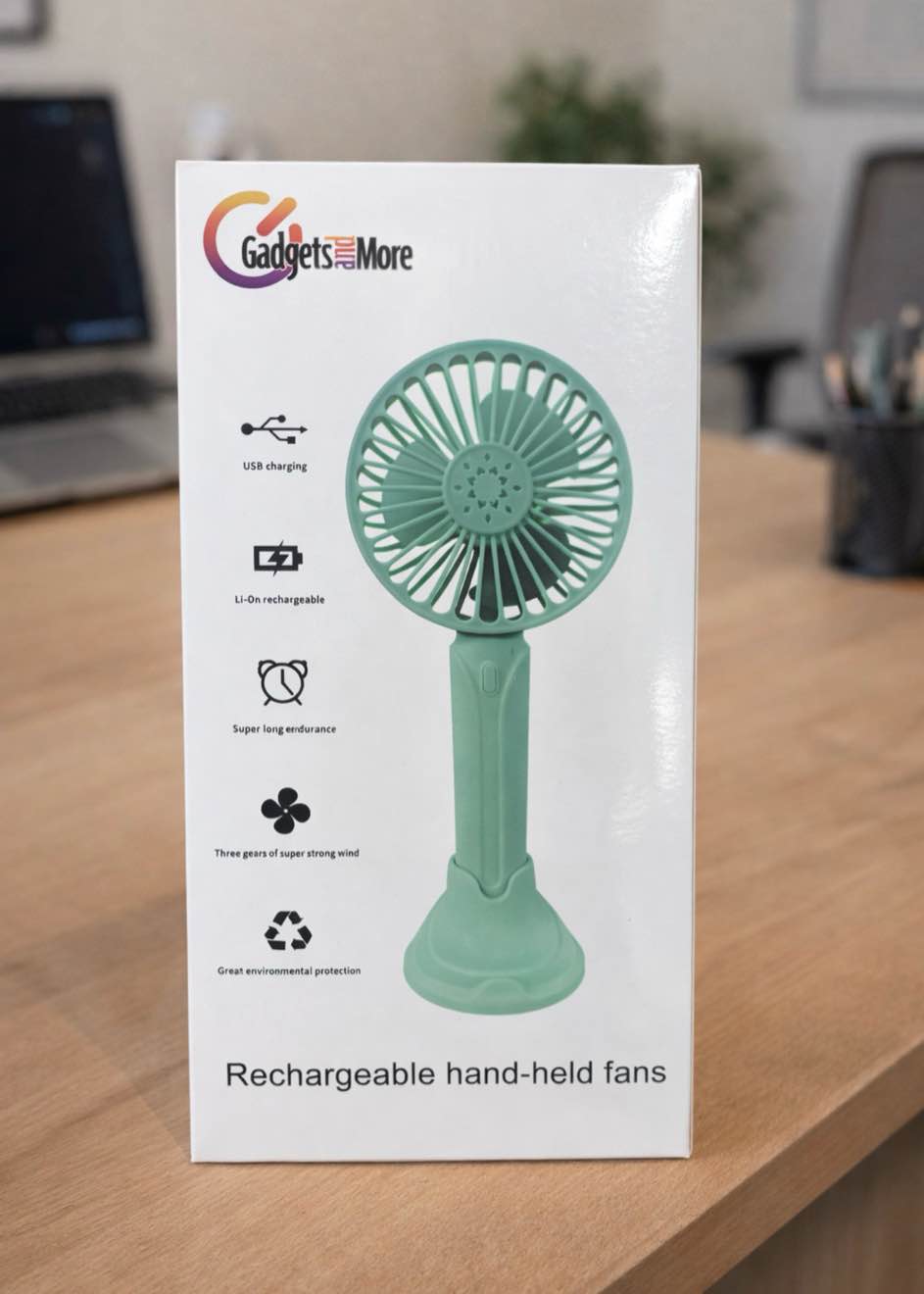 rechargeable handheld fan  