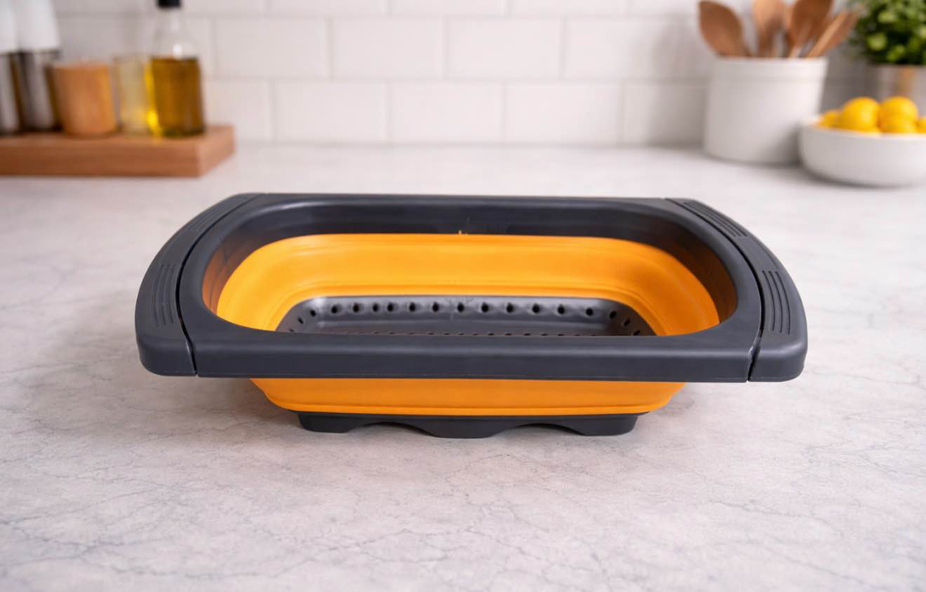 collapsible fruit &vegetable basket silicone 