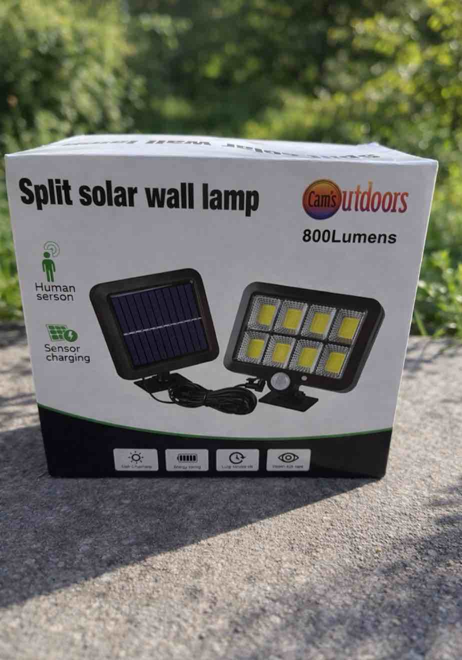 Split Solar Wall Lamp 800 Lumens