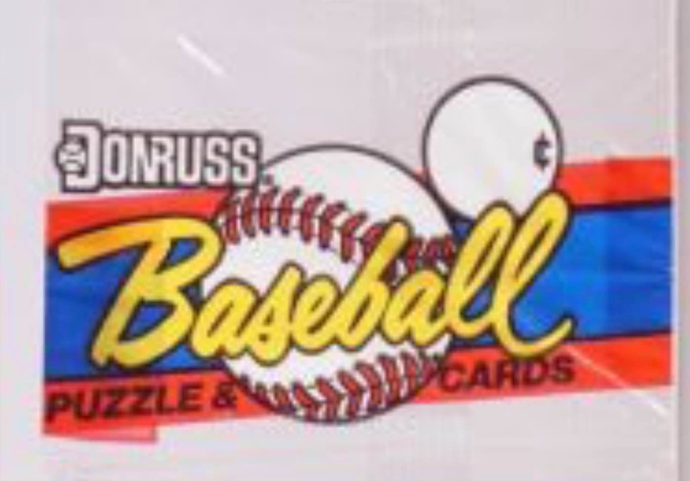 UNOPENED 1987 DONRUSS BASEBALL RACK PACK