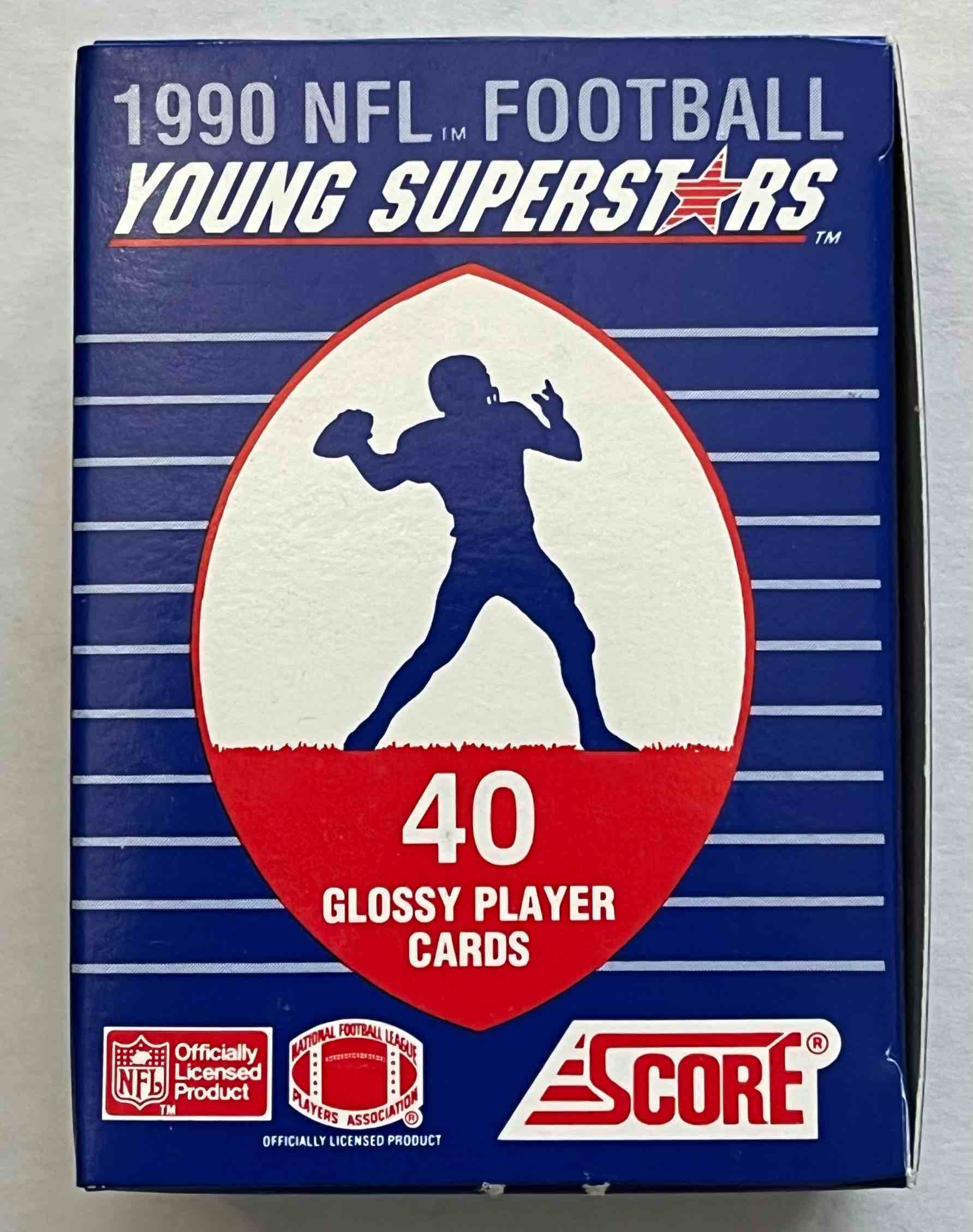 UNOPENED 1990 SCORE NFL FOOTBALL YOUNG SUPERSTARS SET