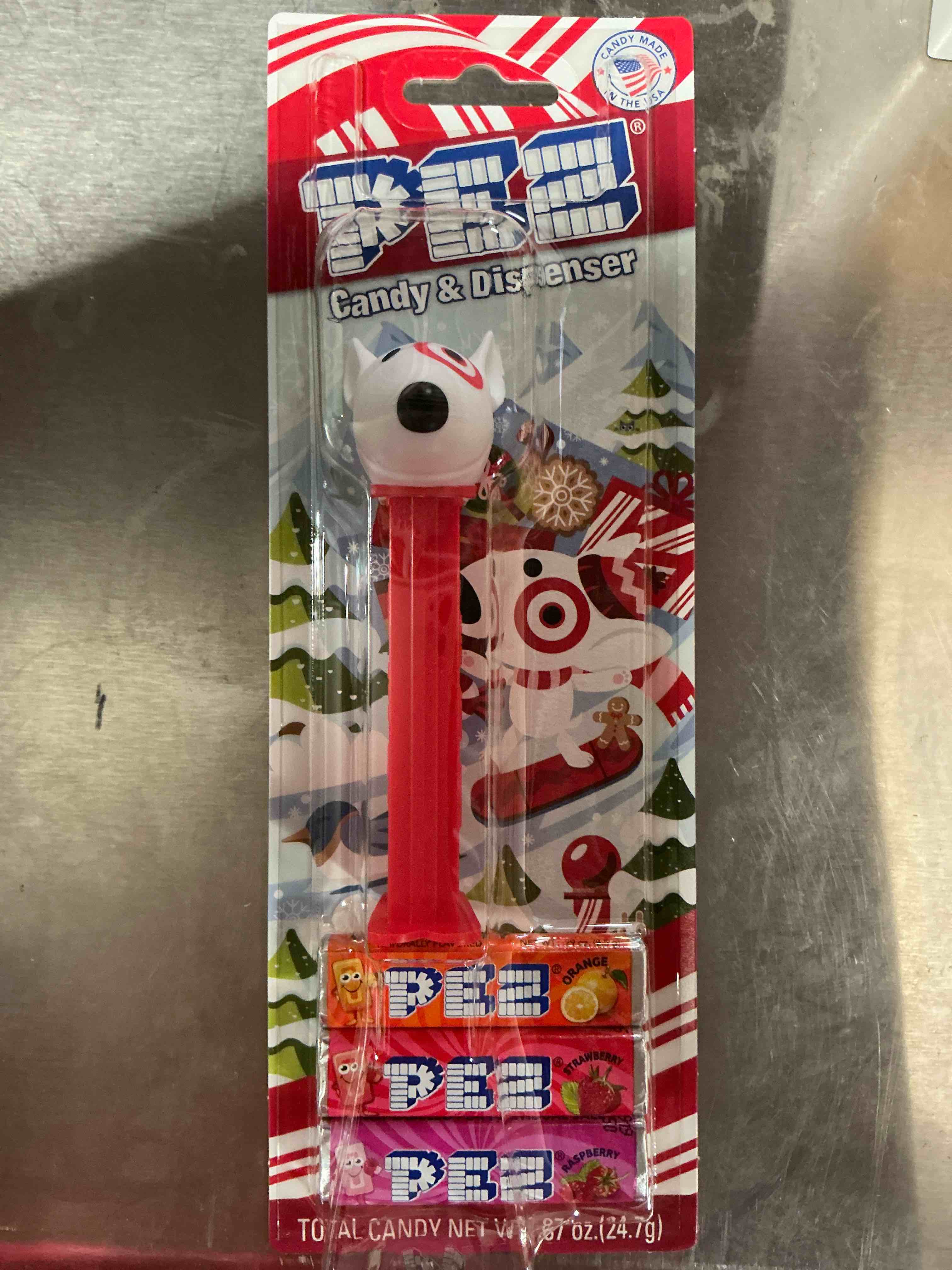 Pez Target Dog Case of 36 Displays Included 