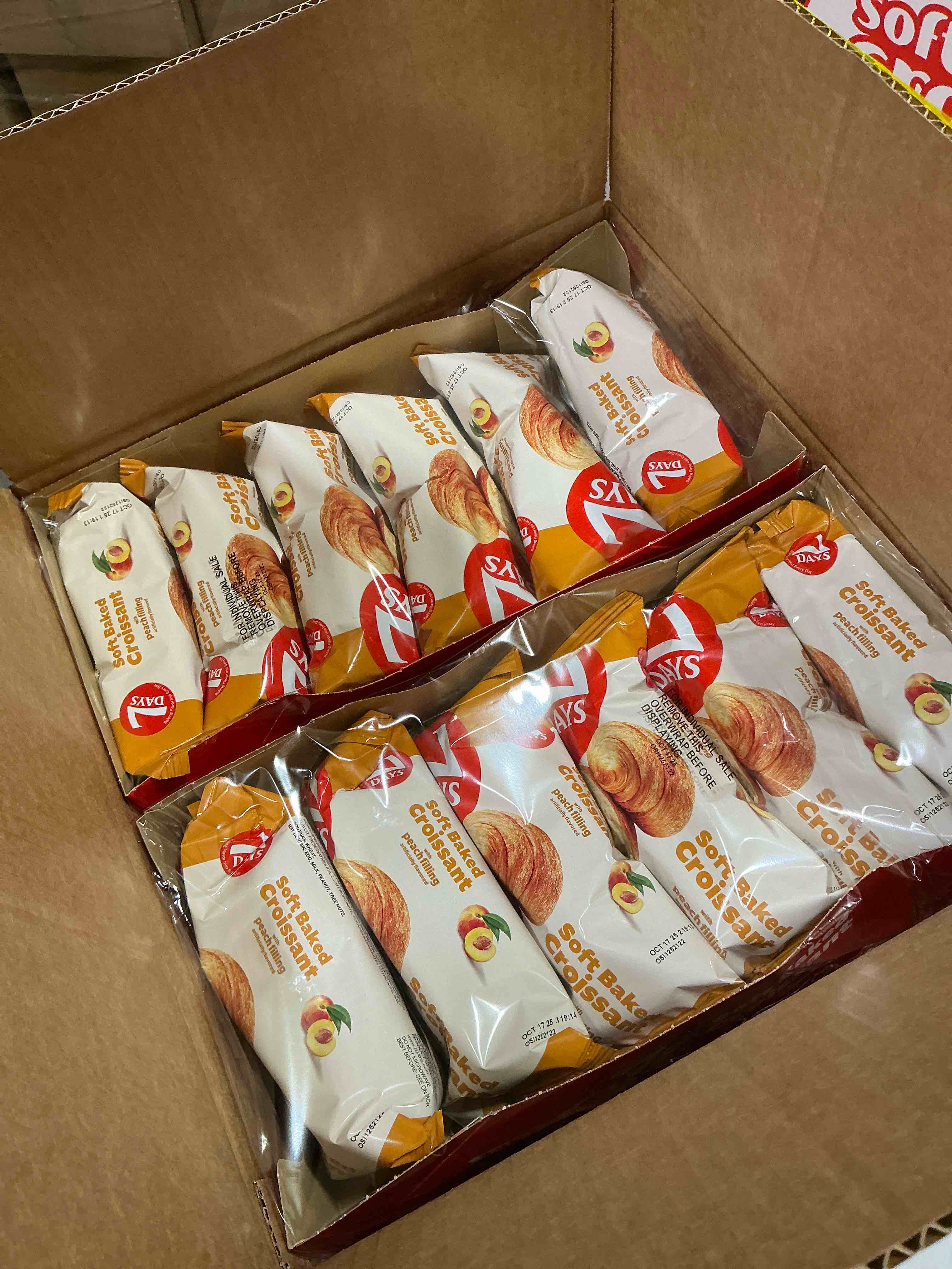 case of 24 seven days soft croissant