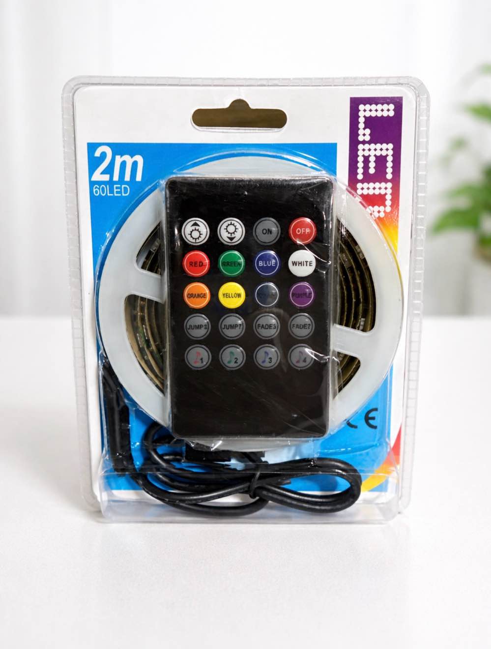 2m 60 LED light strip