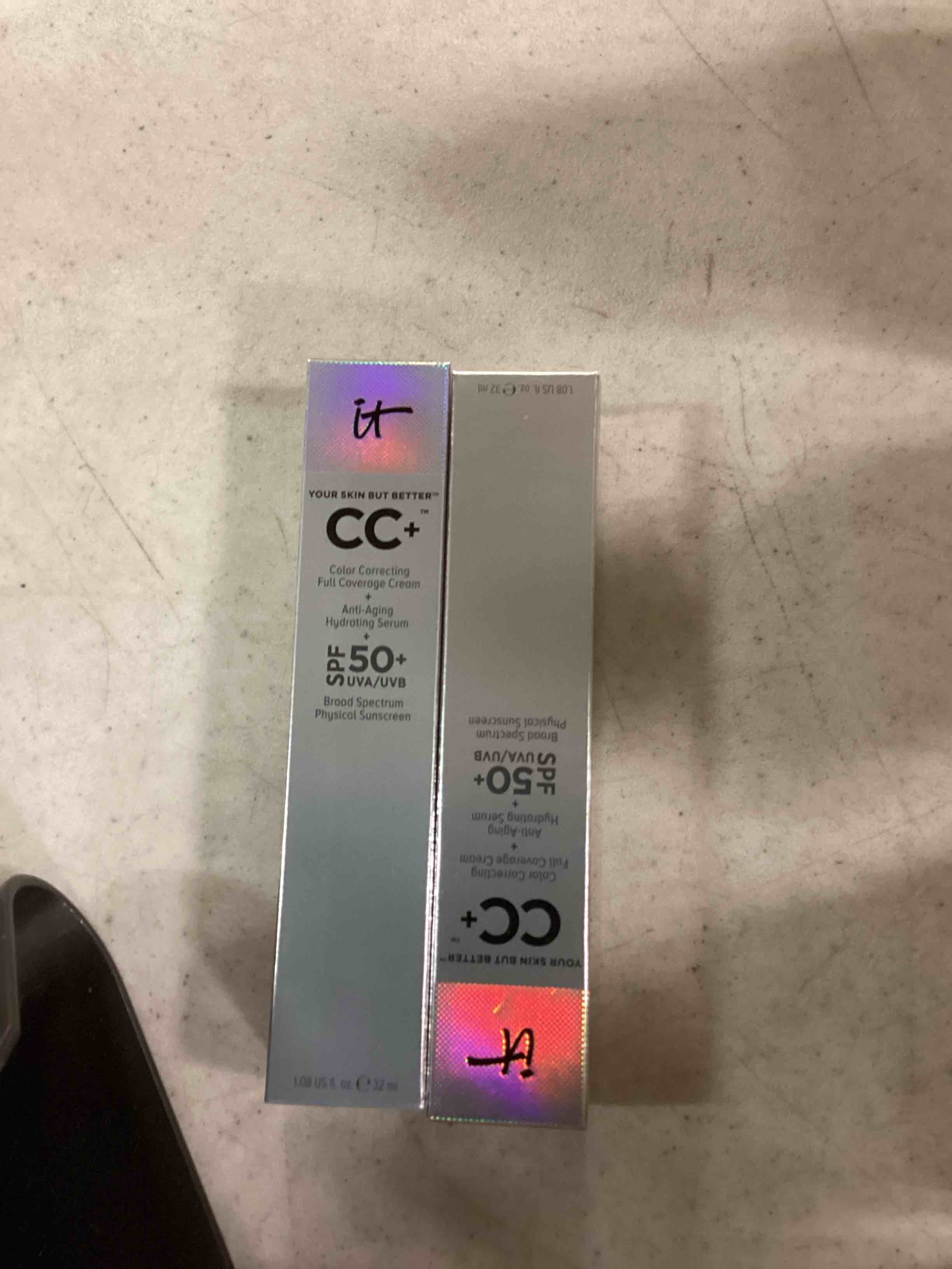 Condition photo showing New/Like New for IT Cosmetics CC + Cream SPF50 - Rich Honey - 1.08 fl oz - Ulta Beauty - EXP 11/2022