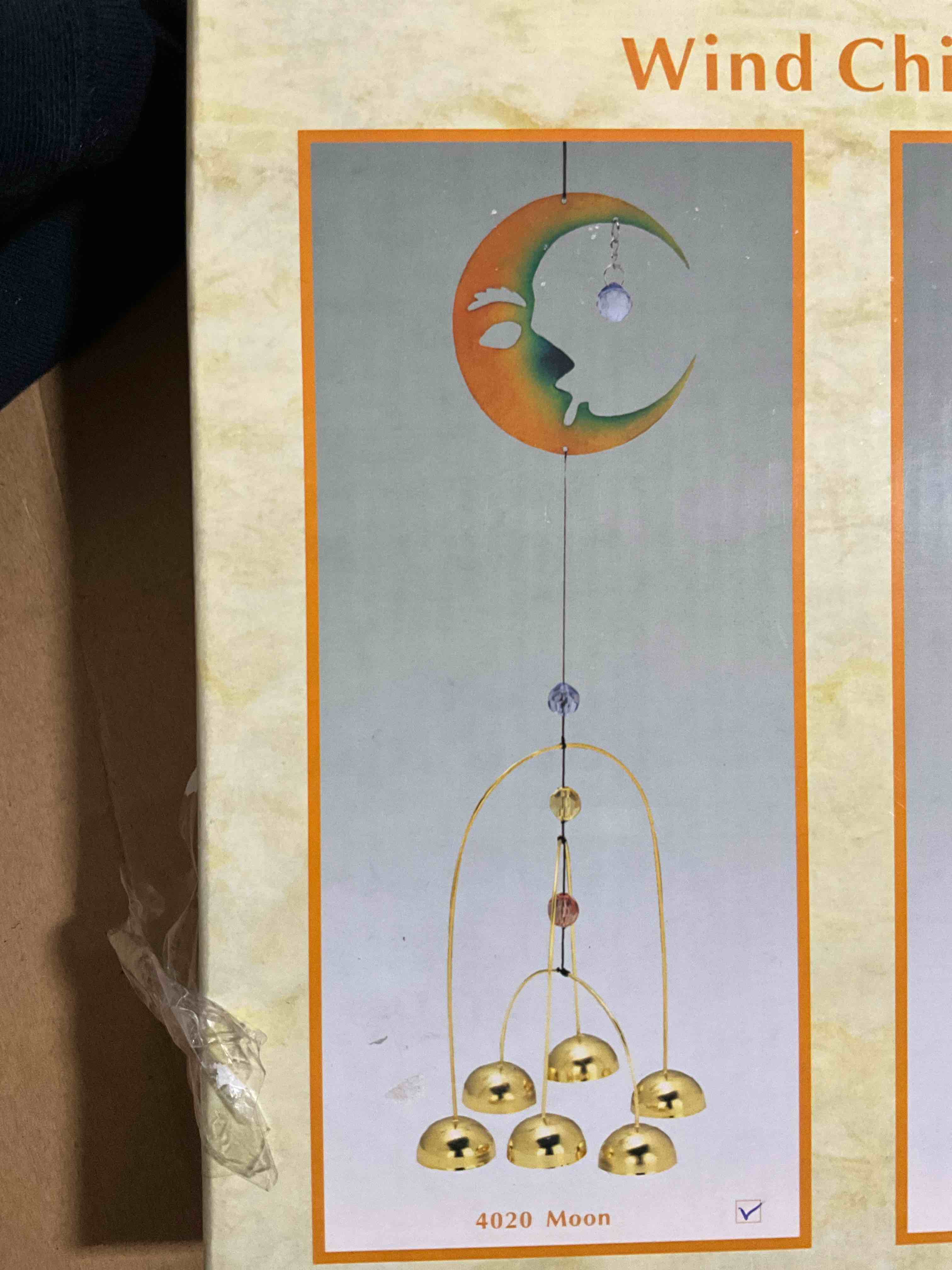 Vintage Wind Chime 4020 Moon