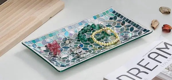 Blue Mosaic Bathroom Accessorie