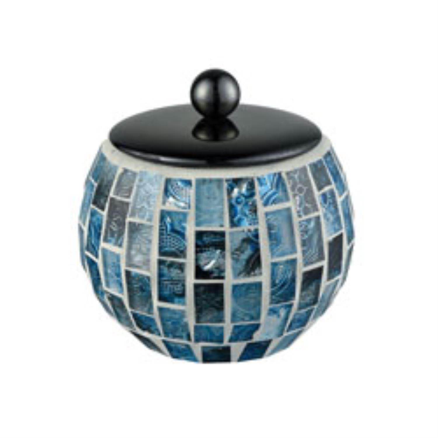Blue Mosaic Bathroom Storage Accessorie