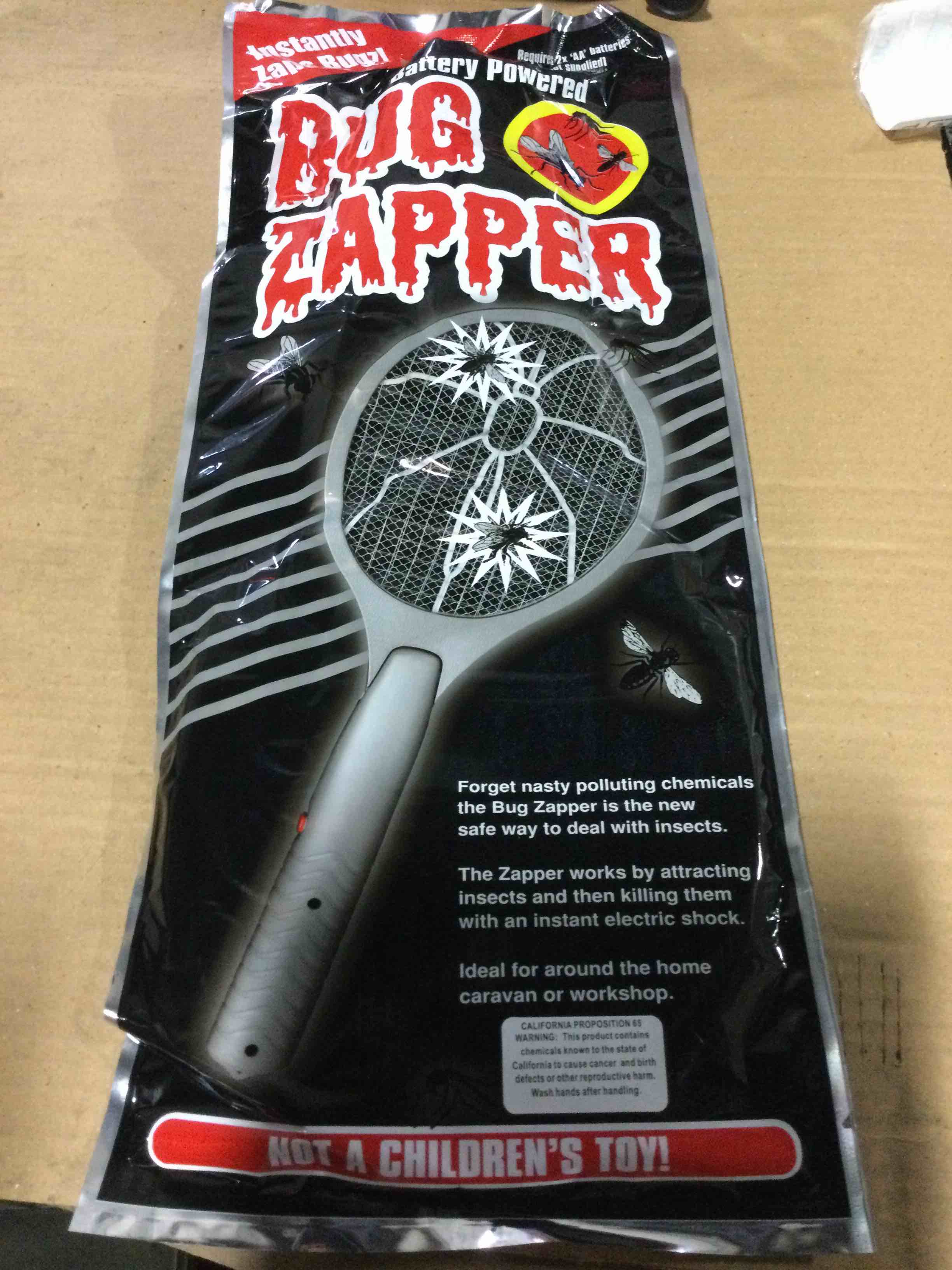 Battery Powered Big Zapper assorted colors 