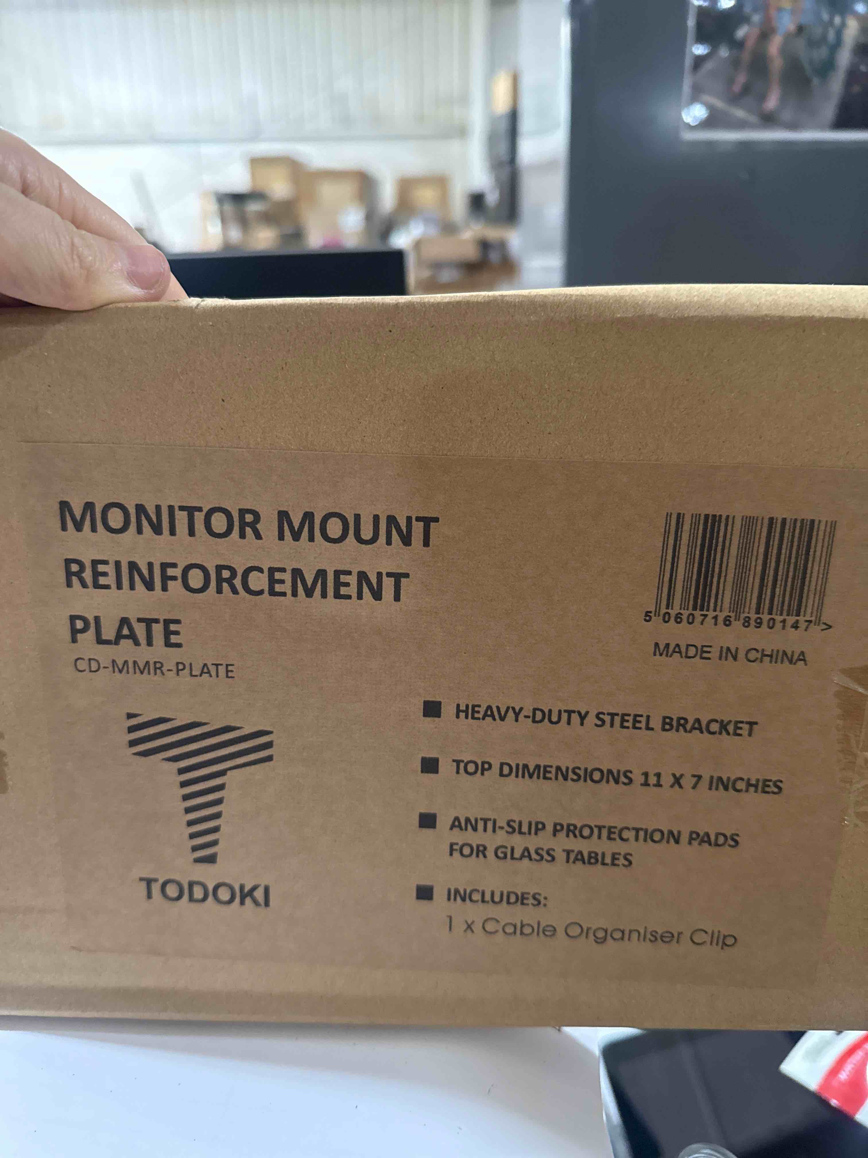 Condition photo showing Brand New for todoki monitor mount reinforcement plate