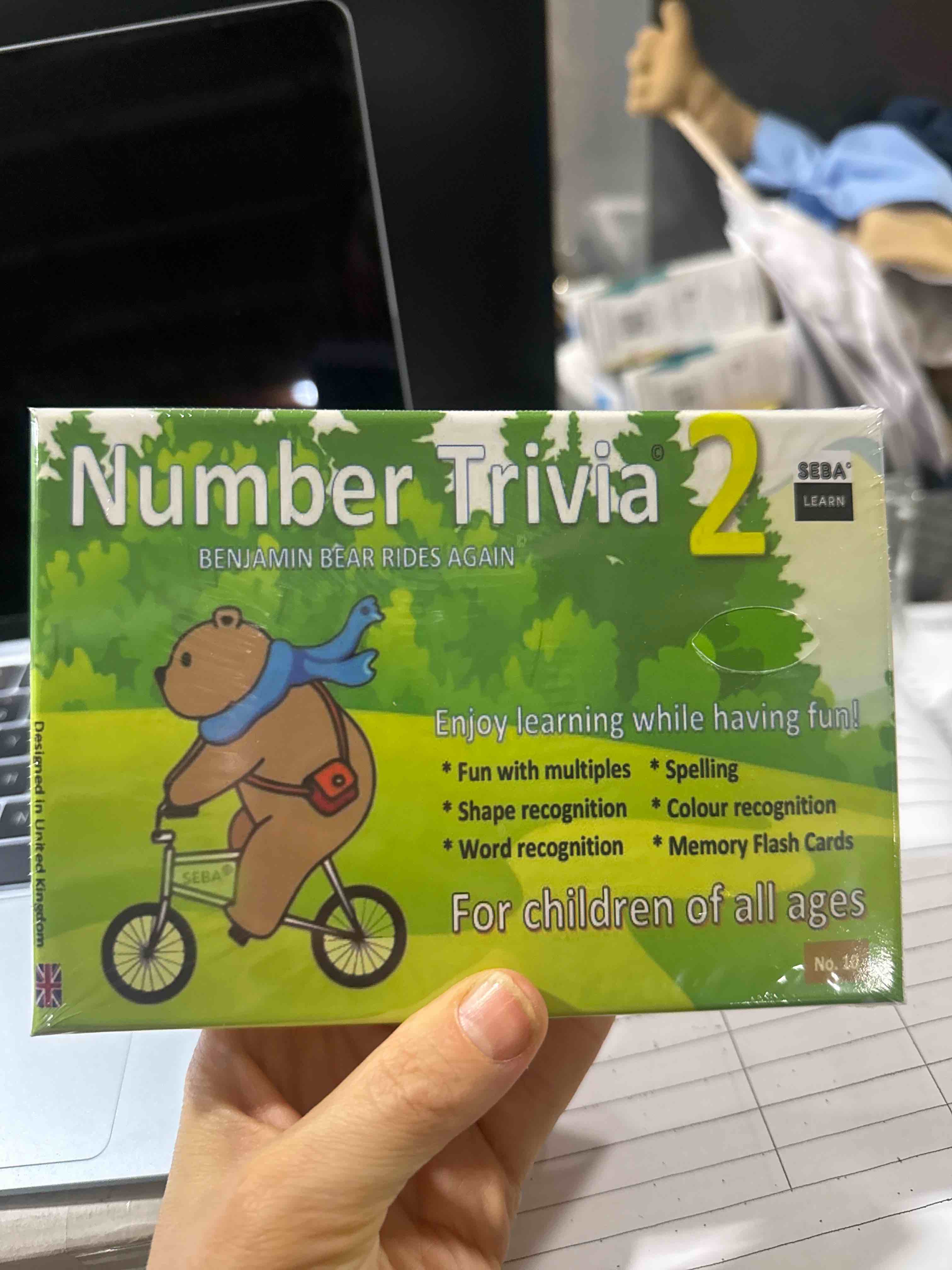 Condition photo showing Brand New for number trivia 2 benjamin bear rides again enjoy learning while having fun for children of all ages