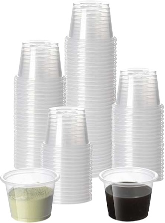 stackable portion cups with lids 1oz 200 pack 