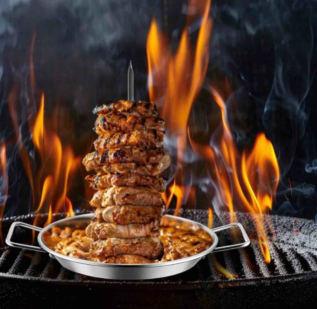 Condition photo showing Brand New for ezcol vertical bbq skewer 