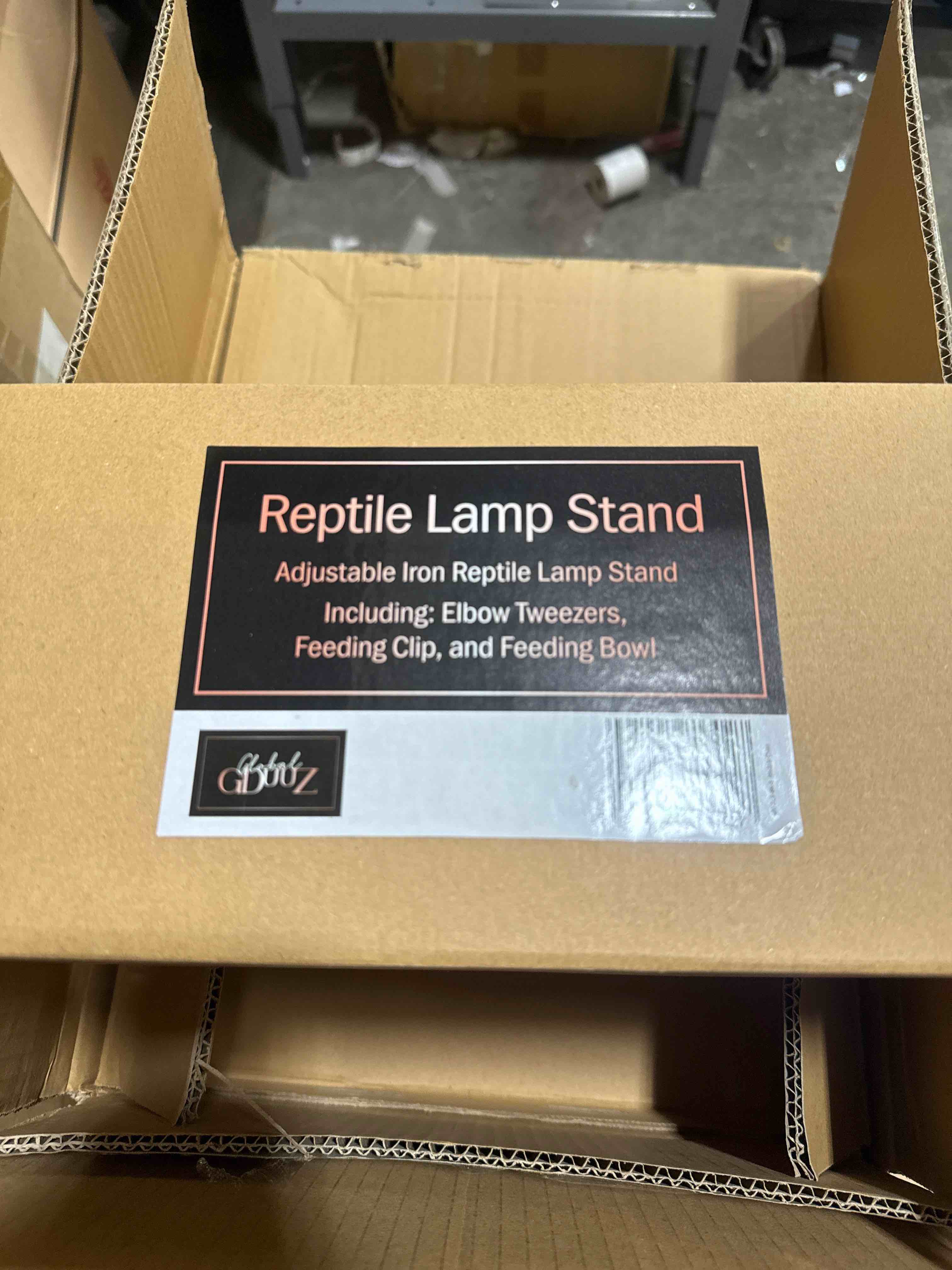 Condition photo showing Brand New for global gduuz reptile lamp stand